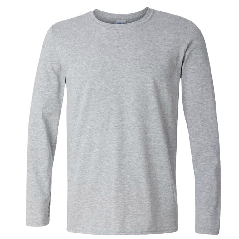 Men's Plain Long Sleeve Shirt 2