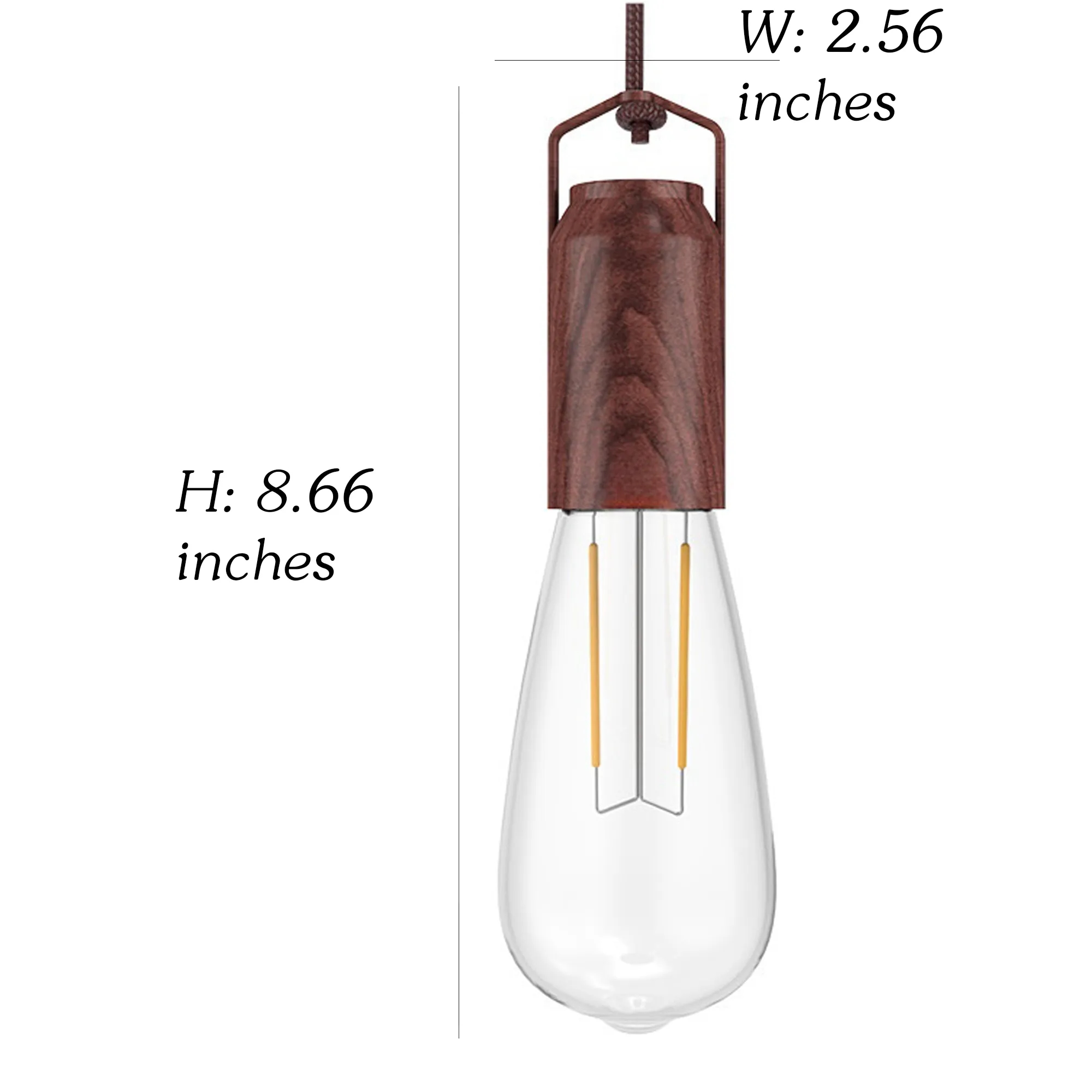 Vintage String Light Courtyard Cafe Charging Camping Tent 2