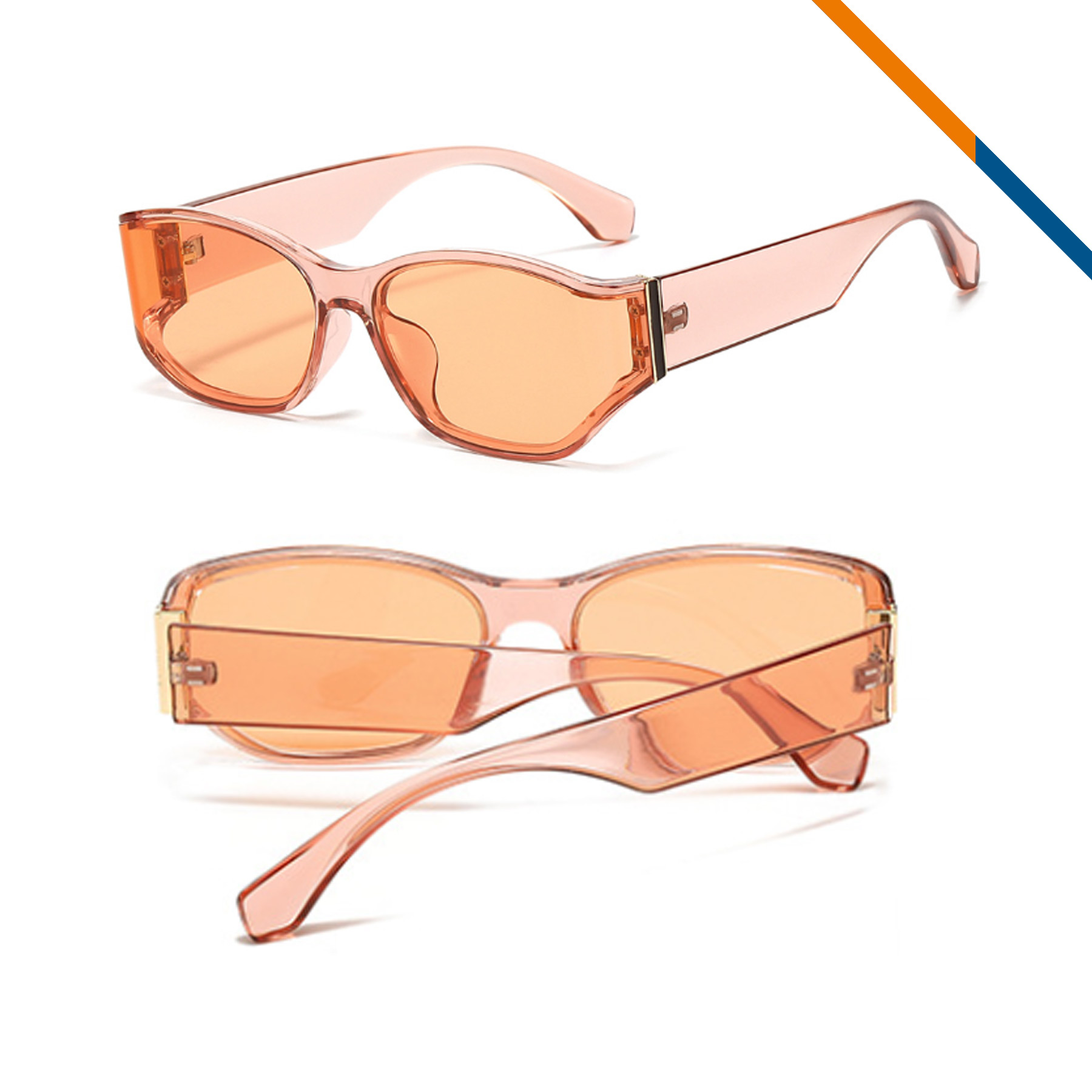 Belto Vintage Oval Sunglasses 3