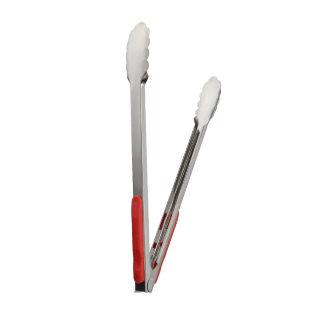 Stainless Steel Serving Food BBQ Tong 7