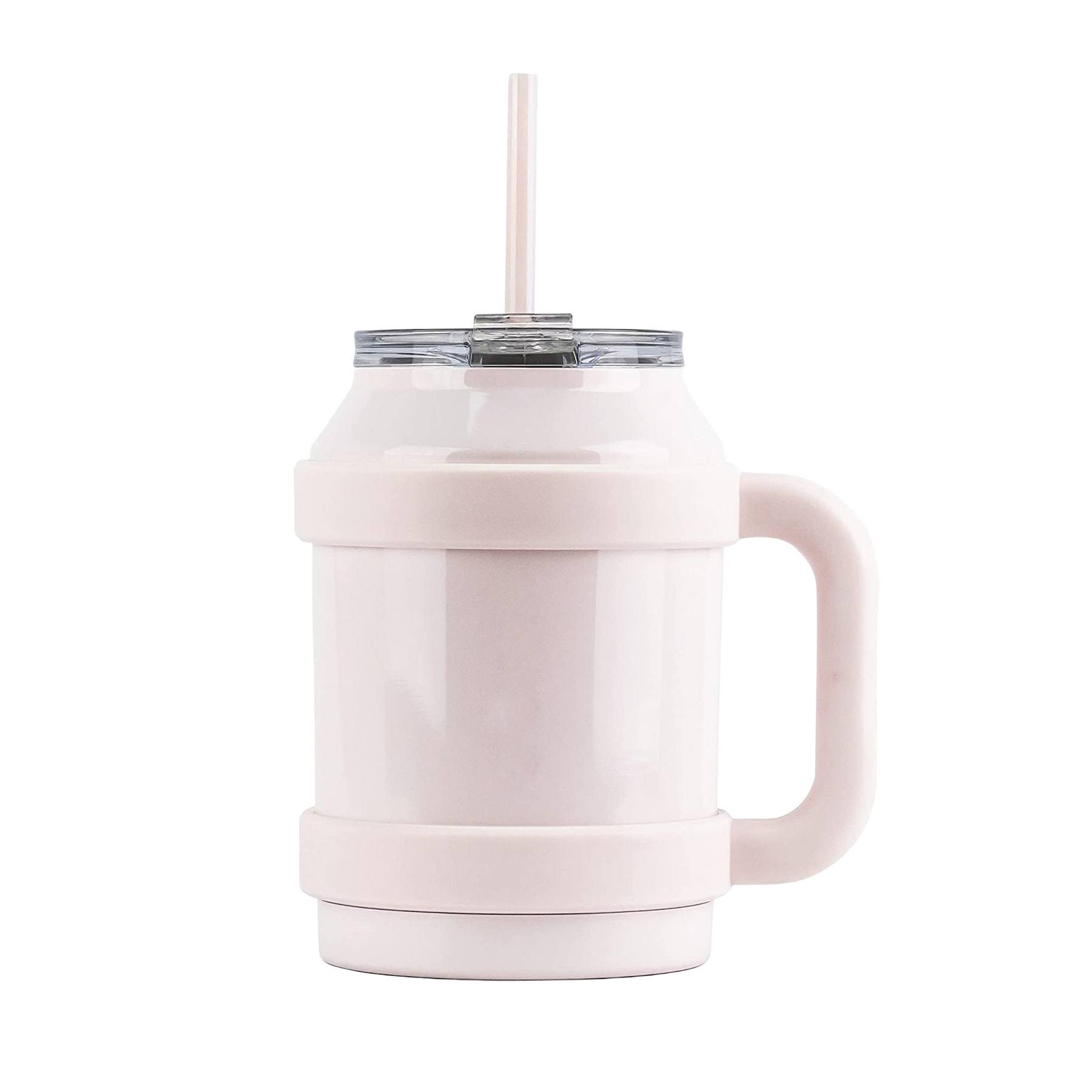 50oz Stainless Steel Mug Tumbler with Handle and Straw 2
