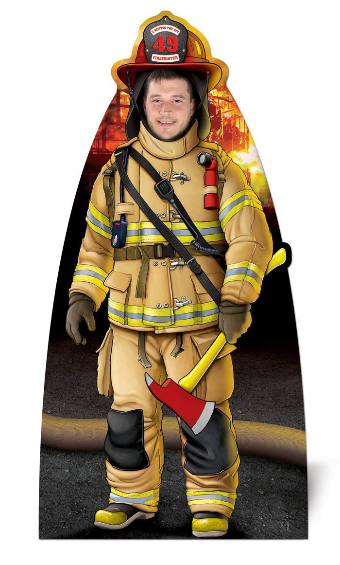 Custom Fire Fighter Prop