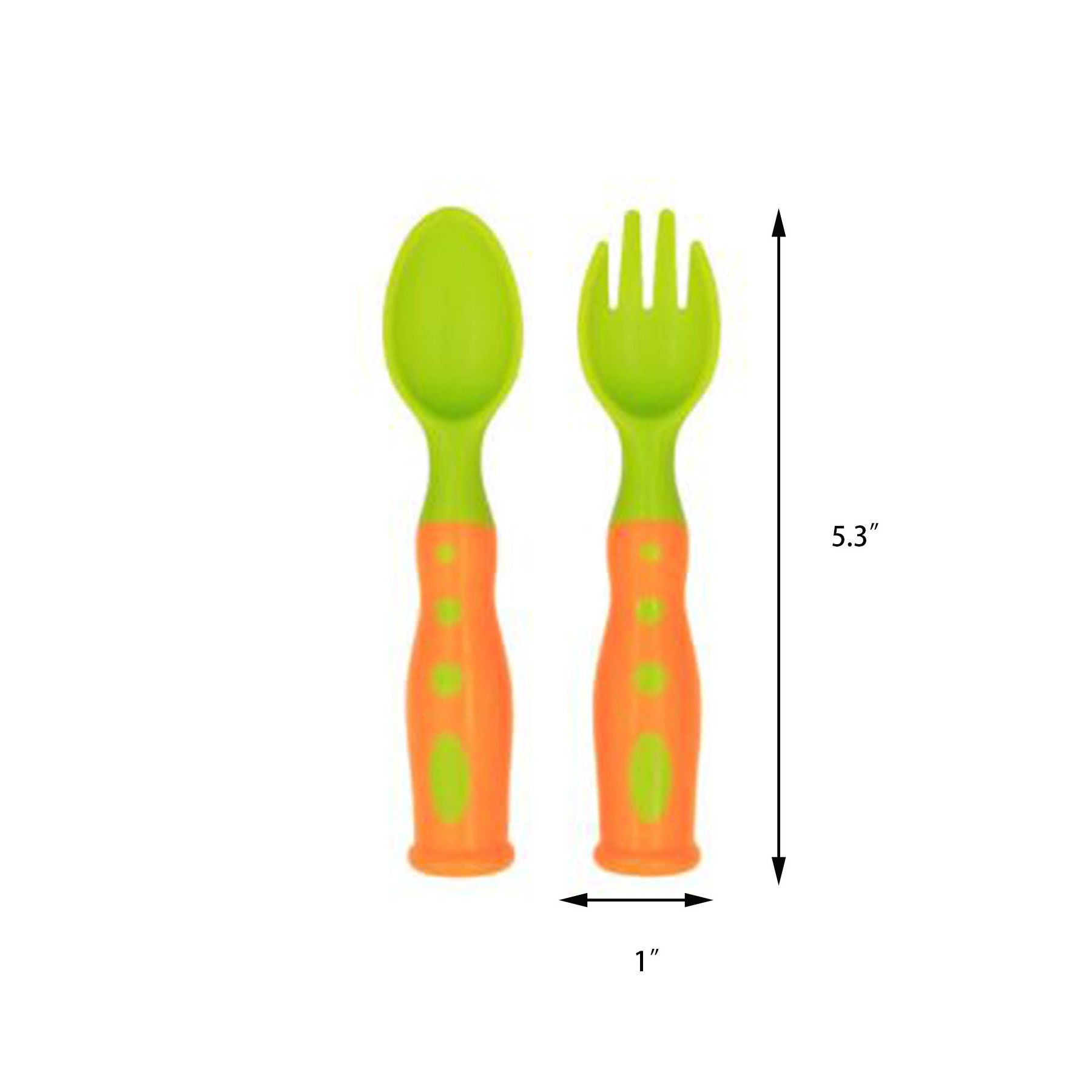 Baby Learning Spoons And Forks Set 6