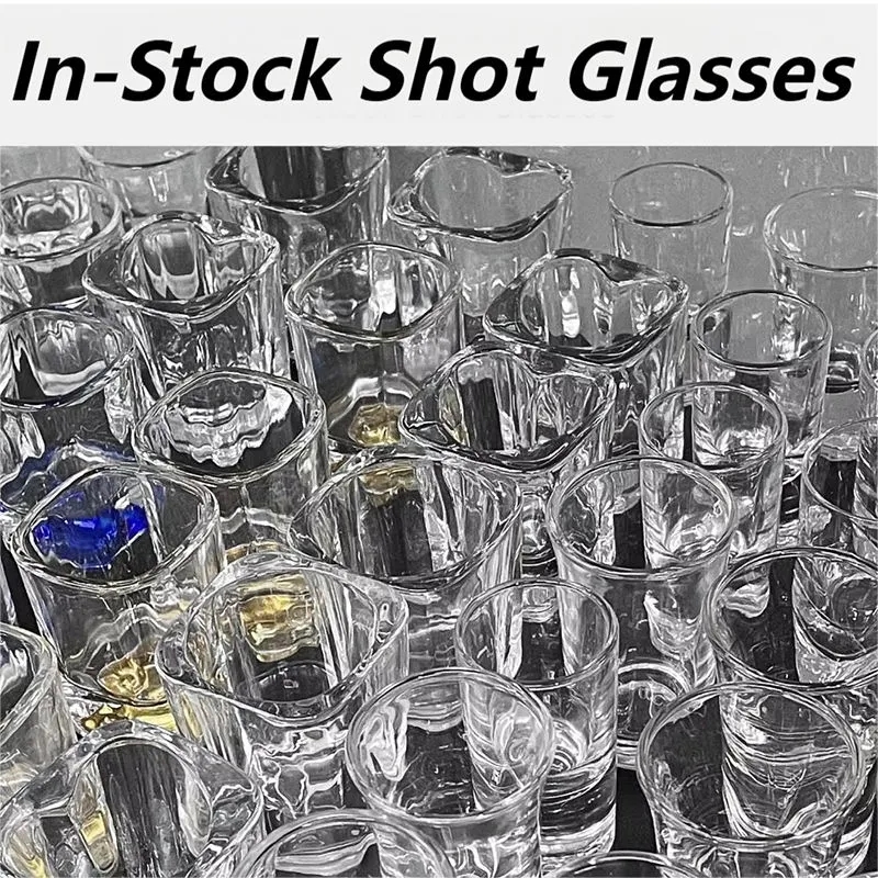 50 mL Shot Glasses Bulk Pack with Personalized Logo Lines 4