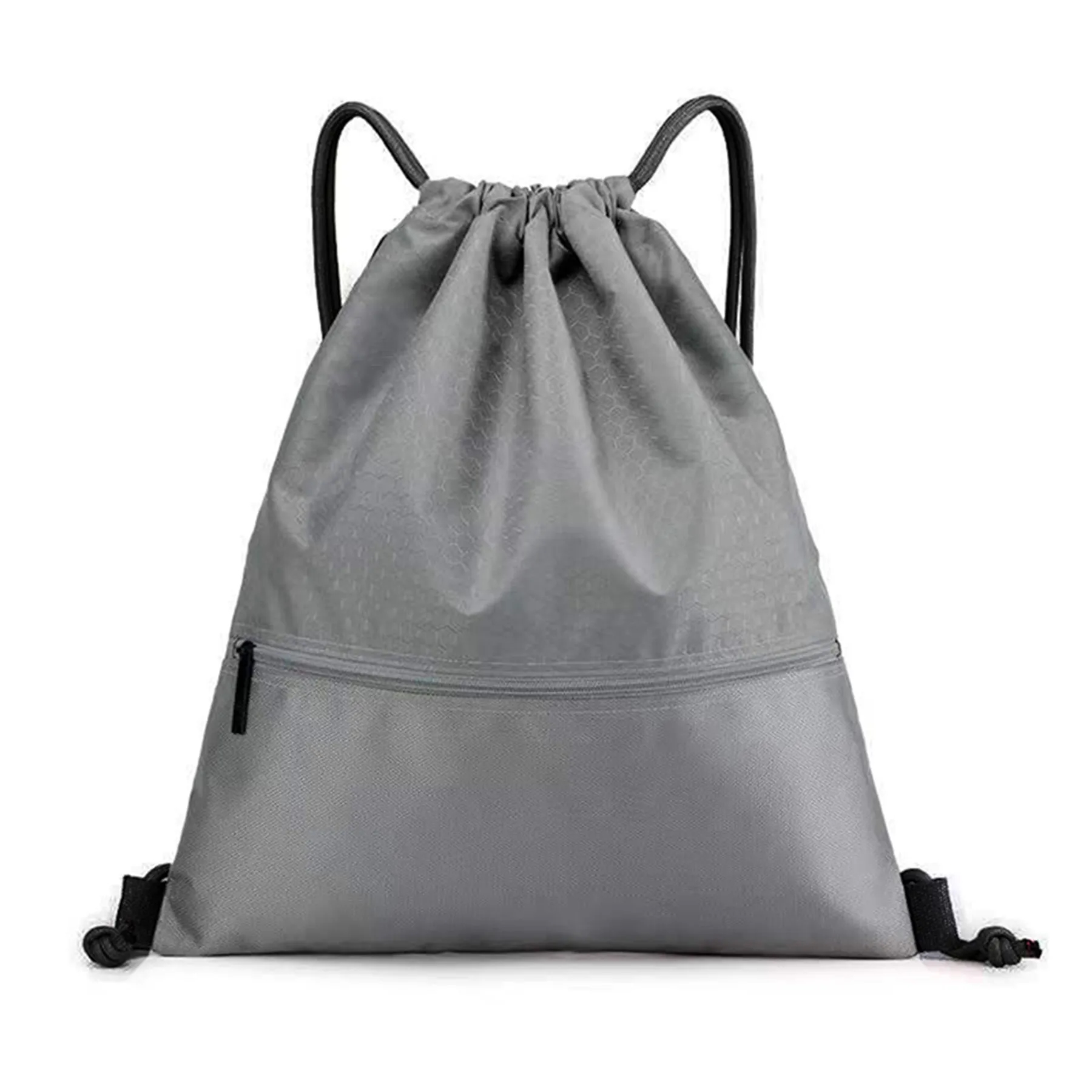Drawstring Backpacks with Front Pocket 5