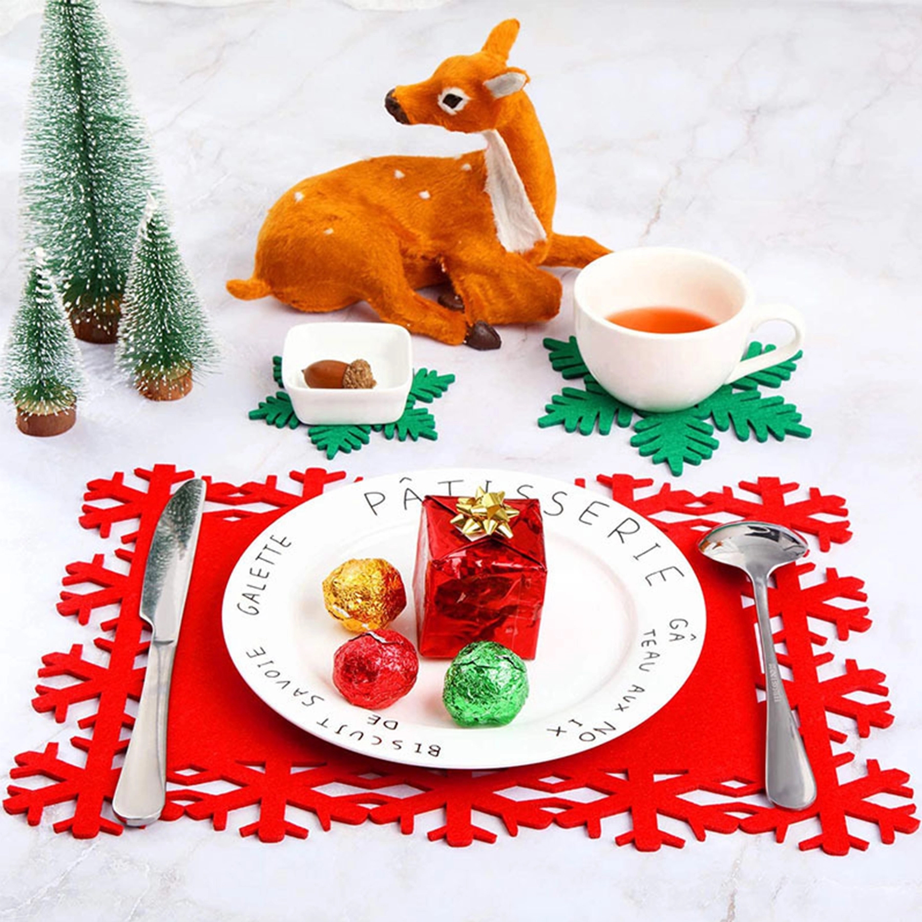 Christmas Felt Placemat 3