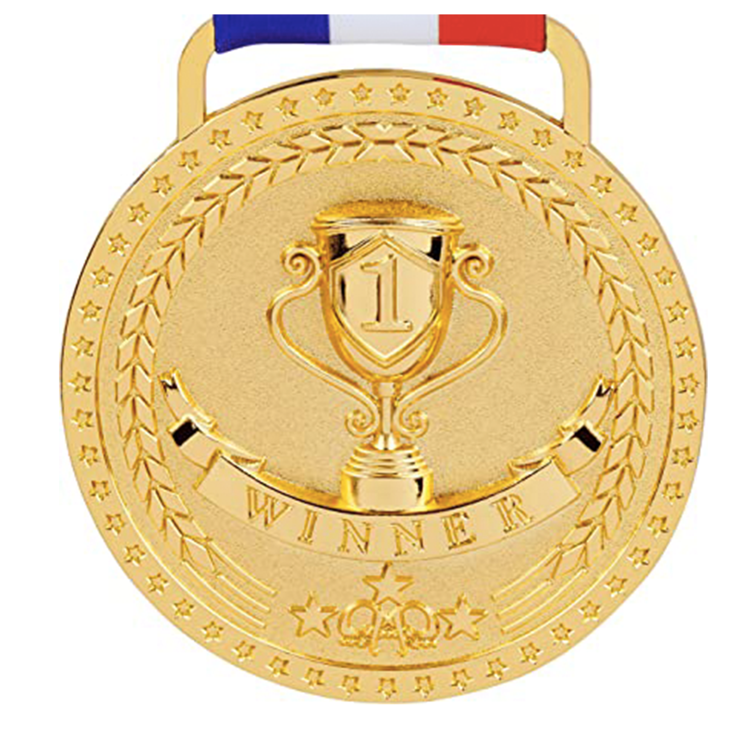 2 1/4" Custom Cast Single Sided 3-D Medal 2