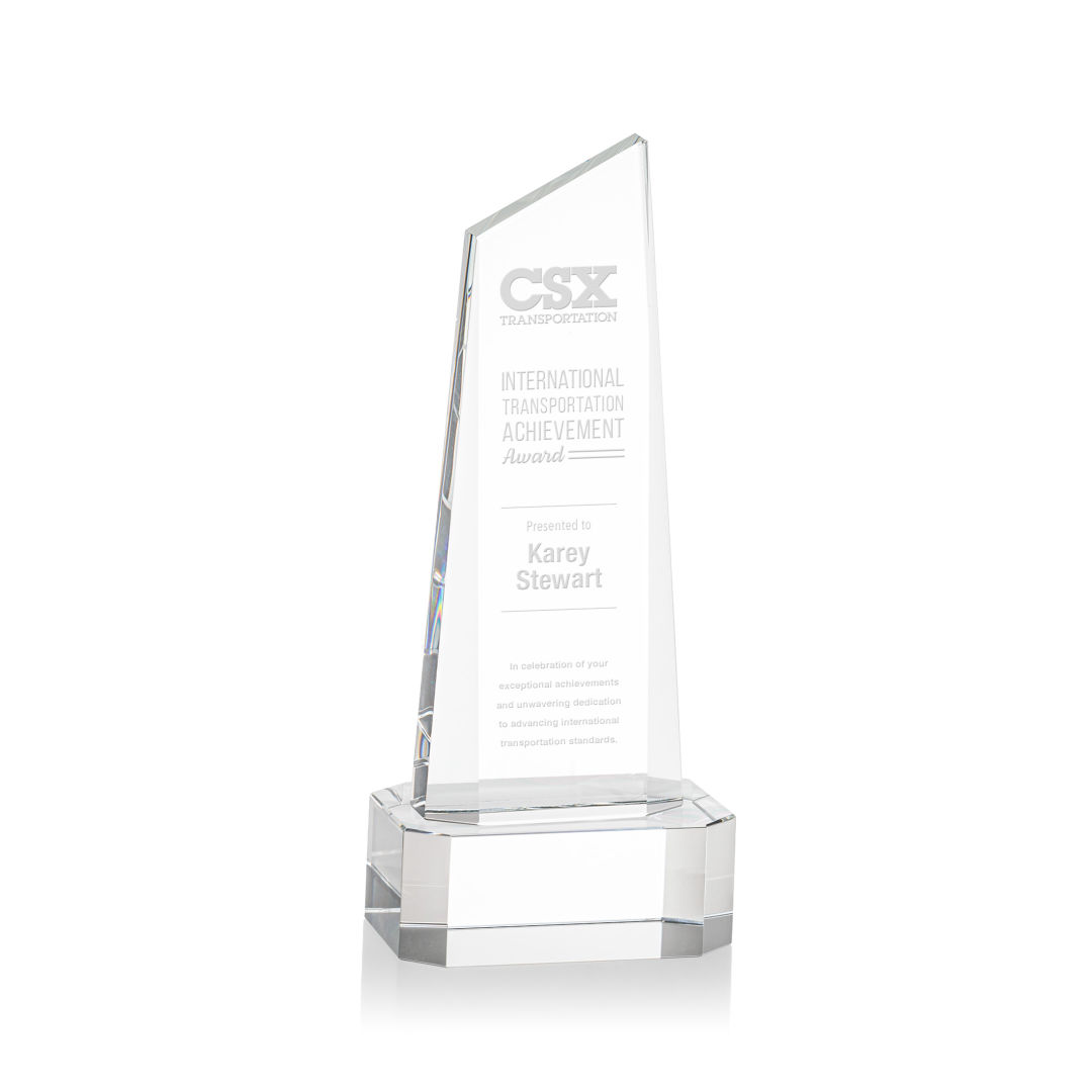 Belmont Tower Award on Padova Base - Clear 13