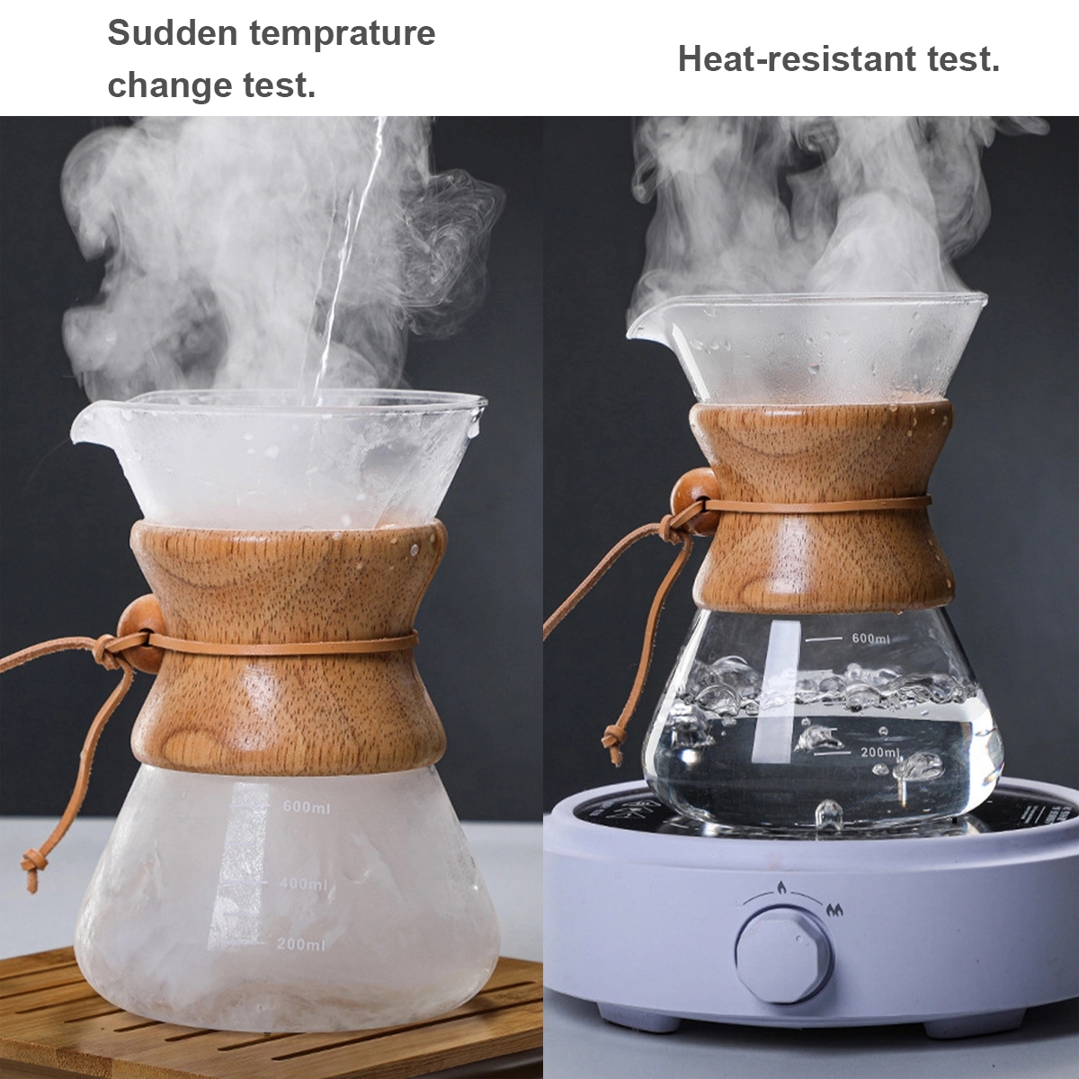 Pour Over Glass Coffee Maker 3
