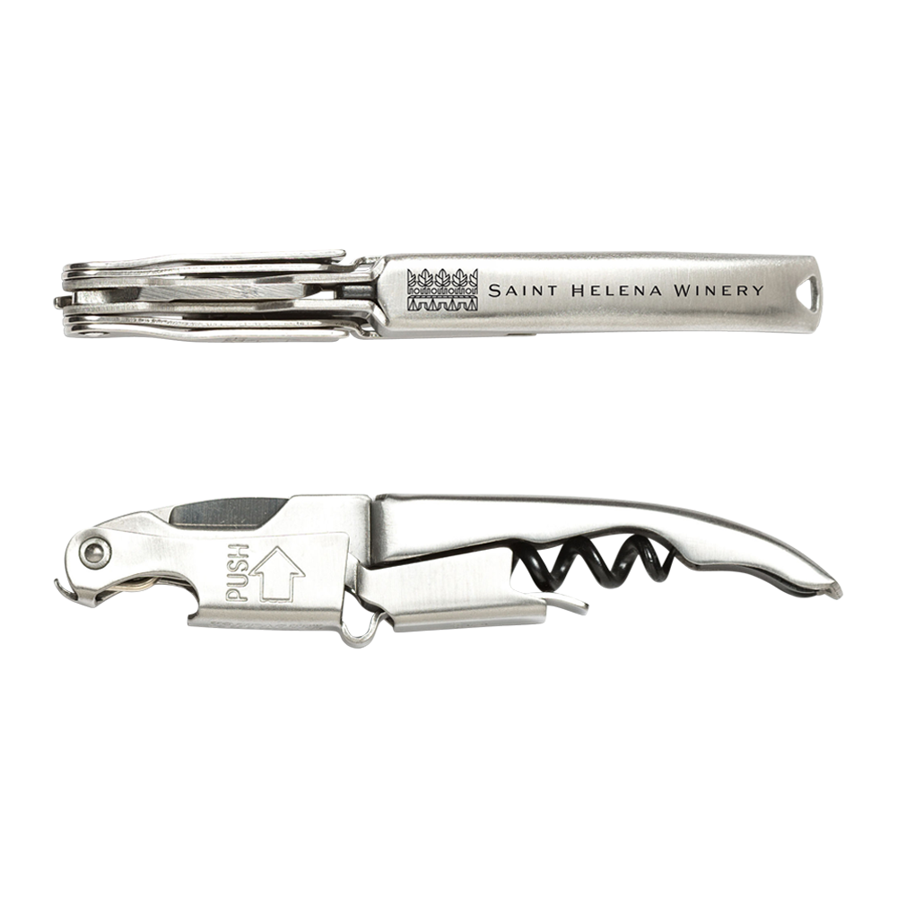 Stainless Steel Innovation Corkscrew by Coutale Sommelier 4