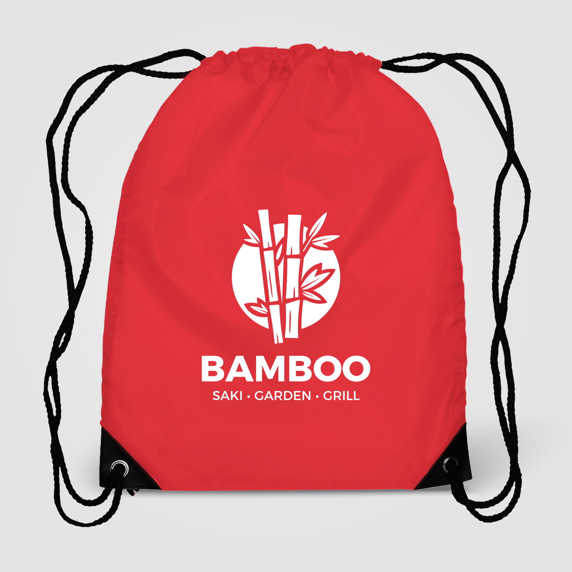 Vilda 210D Polyester Drawstring Backpack - Metallic Imprint 22