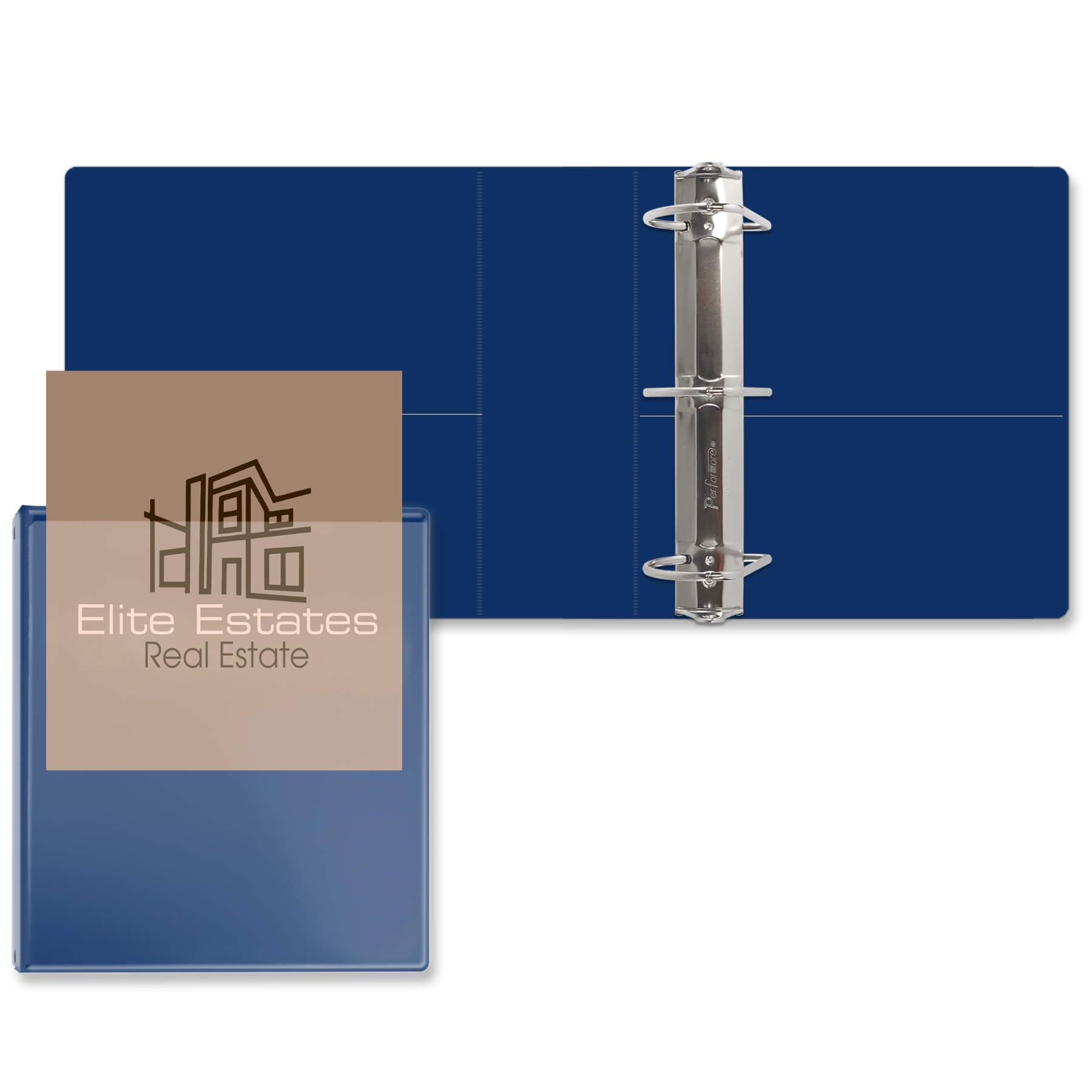 3" Overlay Angle D Ring Binder 25