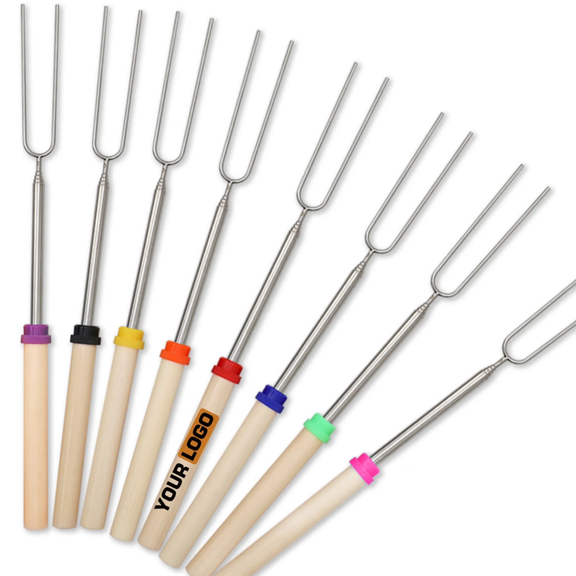 Retractable Barbecue Fork 13