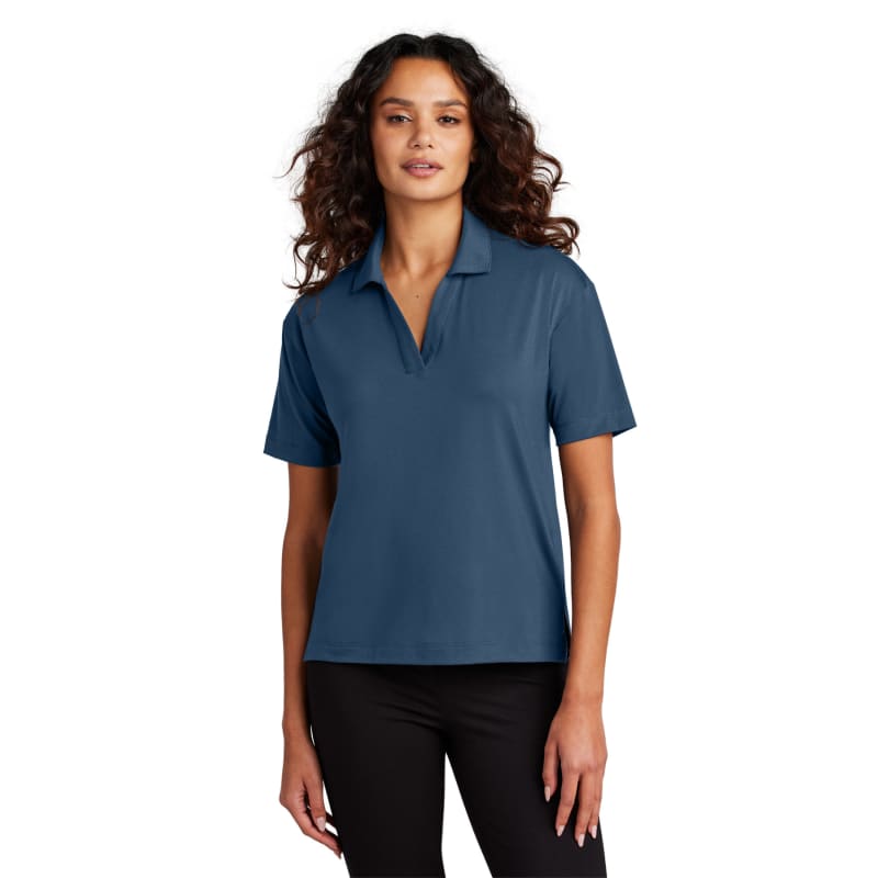 Mercer+Mettle Women's Stretch Jersey Polo 2