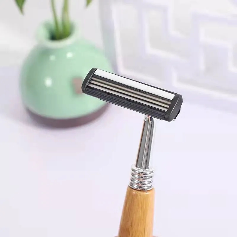 Reusable Wood Handle Shaver 5