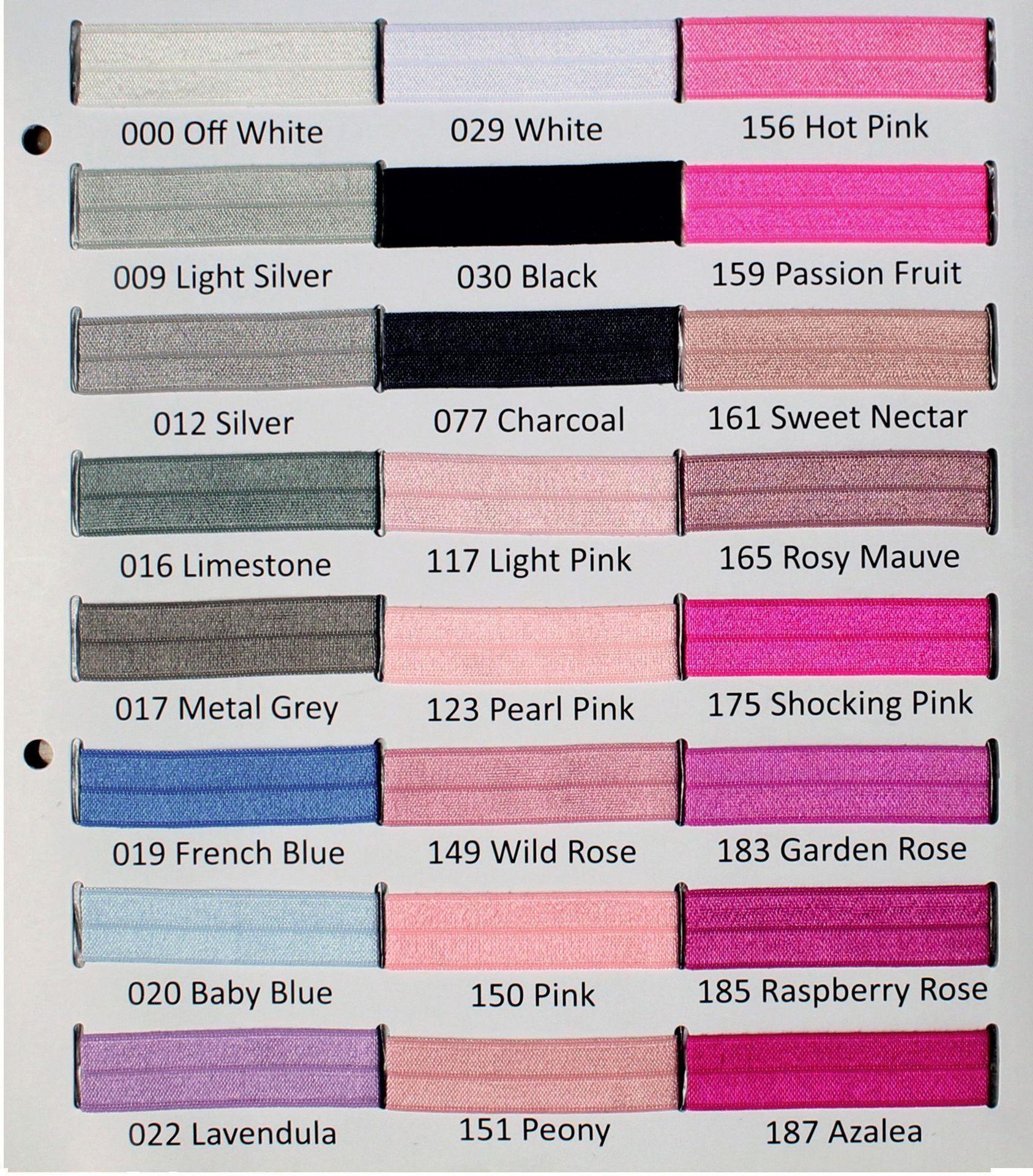 96 Styles Elastic Fabric Hair Accessories 2