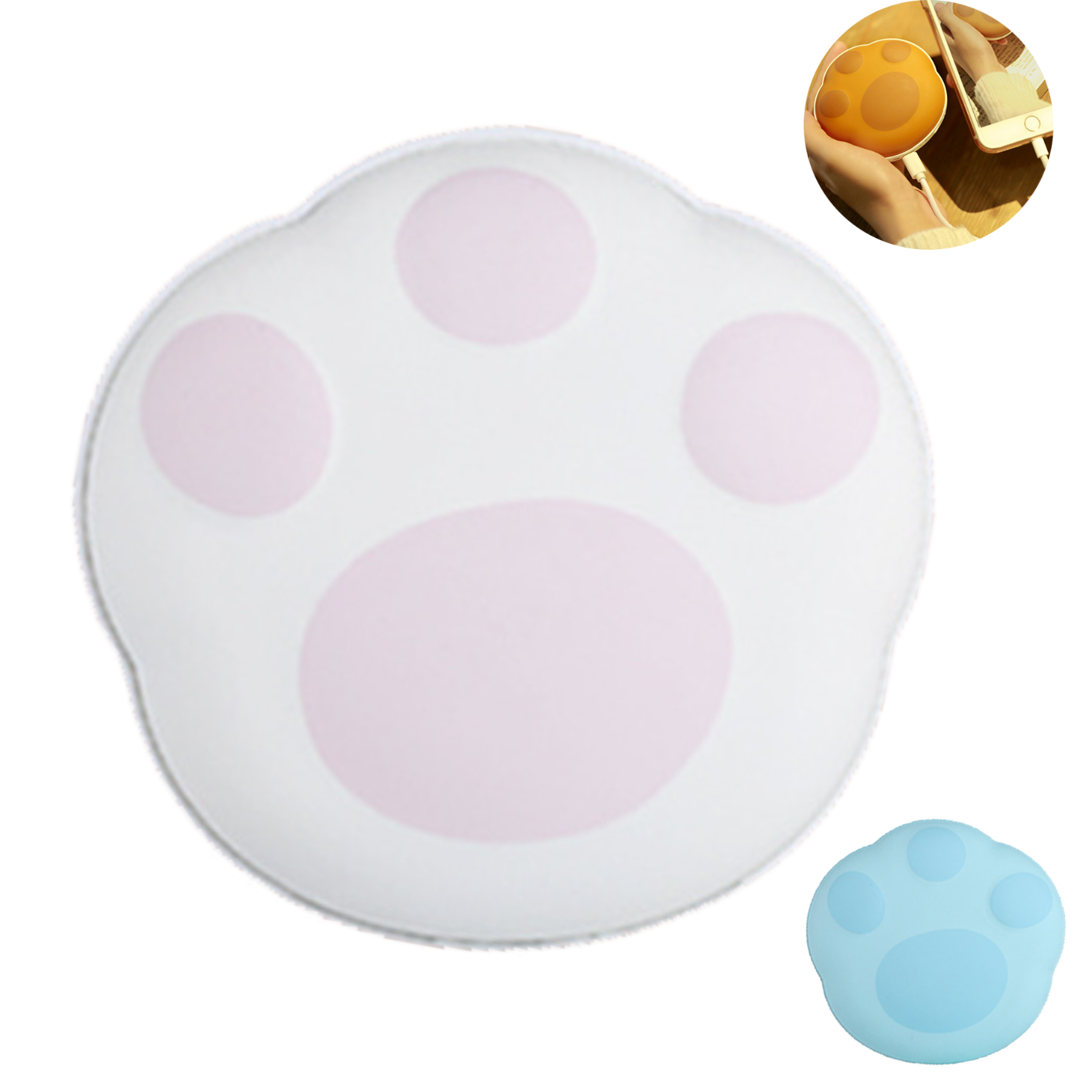 2 in 1 Portable USB Rechargeable Hand Warmer Power Bank 6