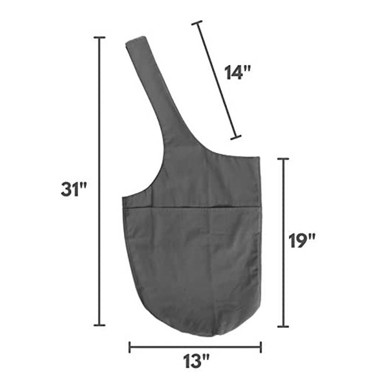Large Capacity Single Shoulder Diagonal Yoga Mat Storage Bag 2
