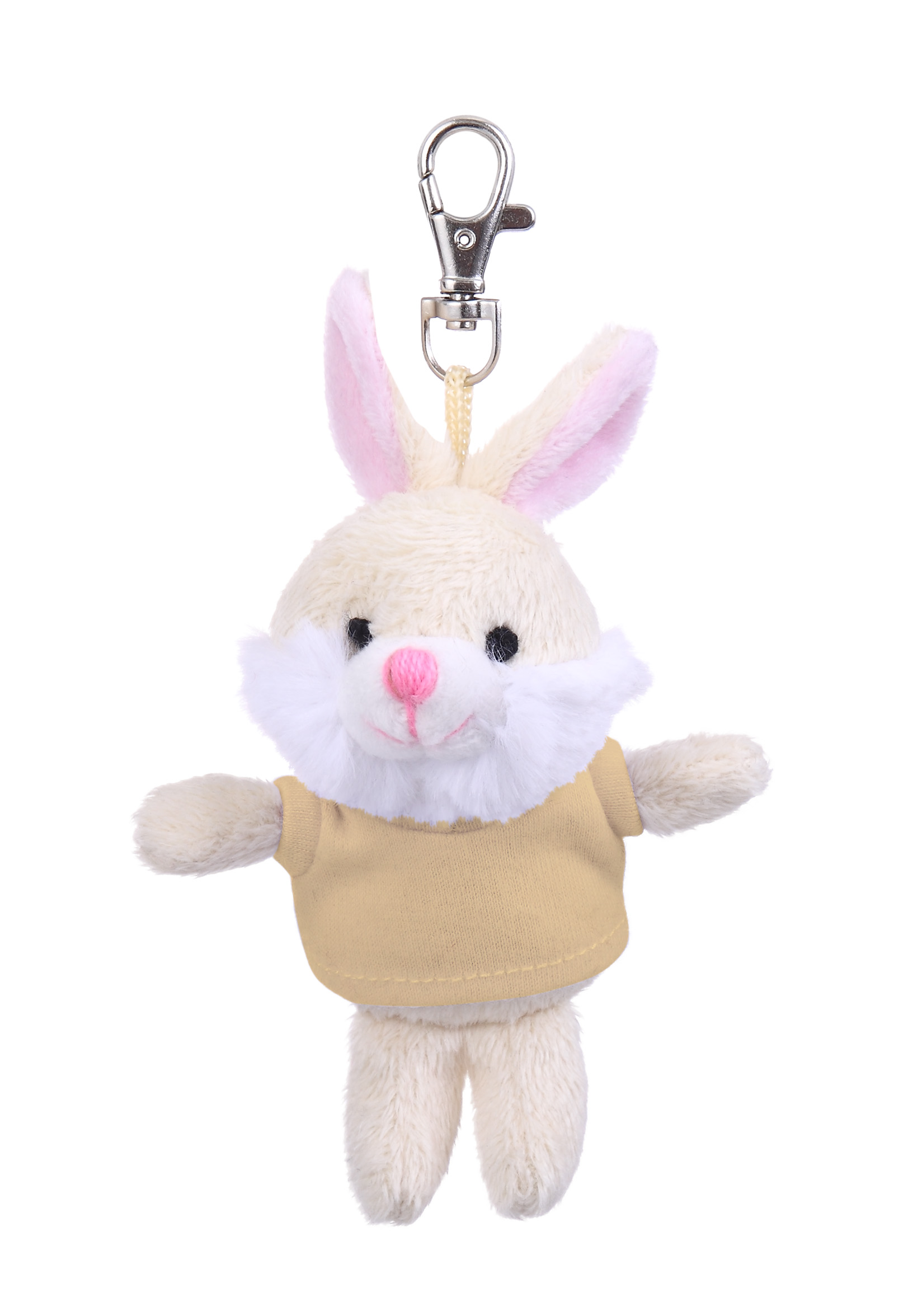 Soft Plush Bunny Keychain with Tee 17