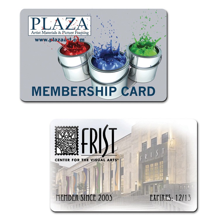 Full color wallet card 2 1/8" x 3 3/8" 5