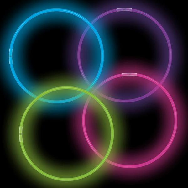 8" Glow Bracelets (50 Pack) 2