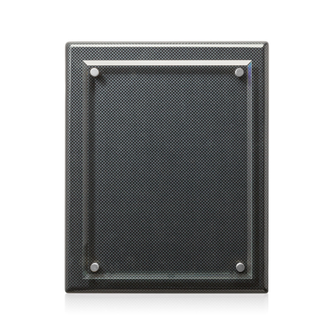 Caledon Plaque - Carbon Fibre/Silver 22