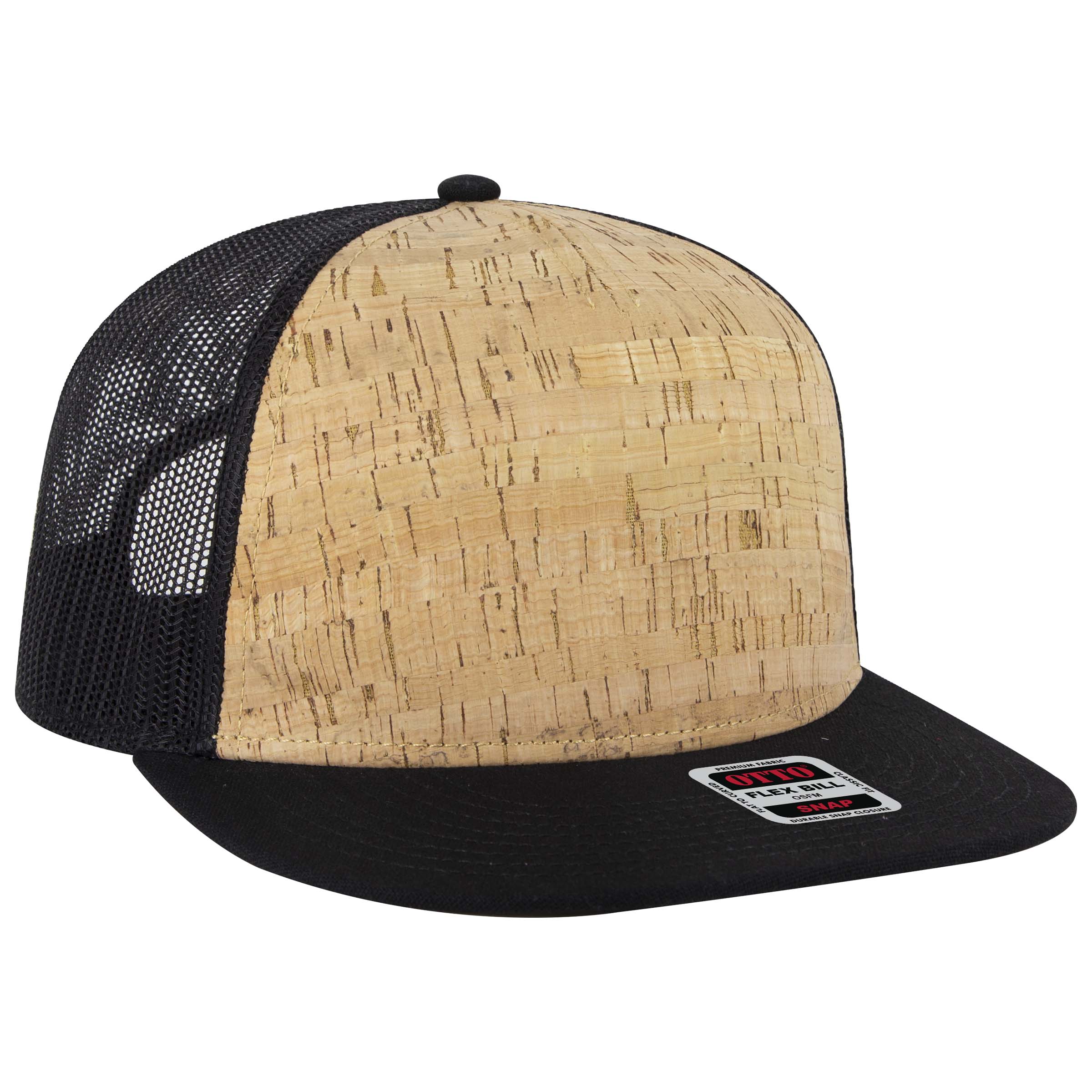 OTTO CAP® OTTO SNAP 5 Panel Pro Style Mesh Back Trucker Snapback Hat 10