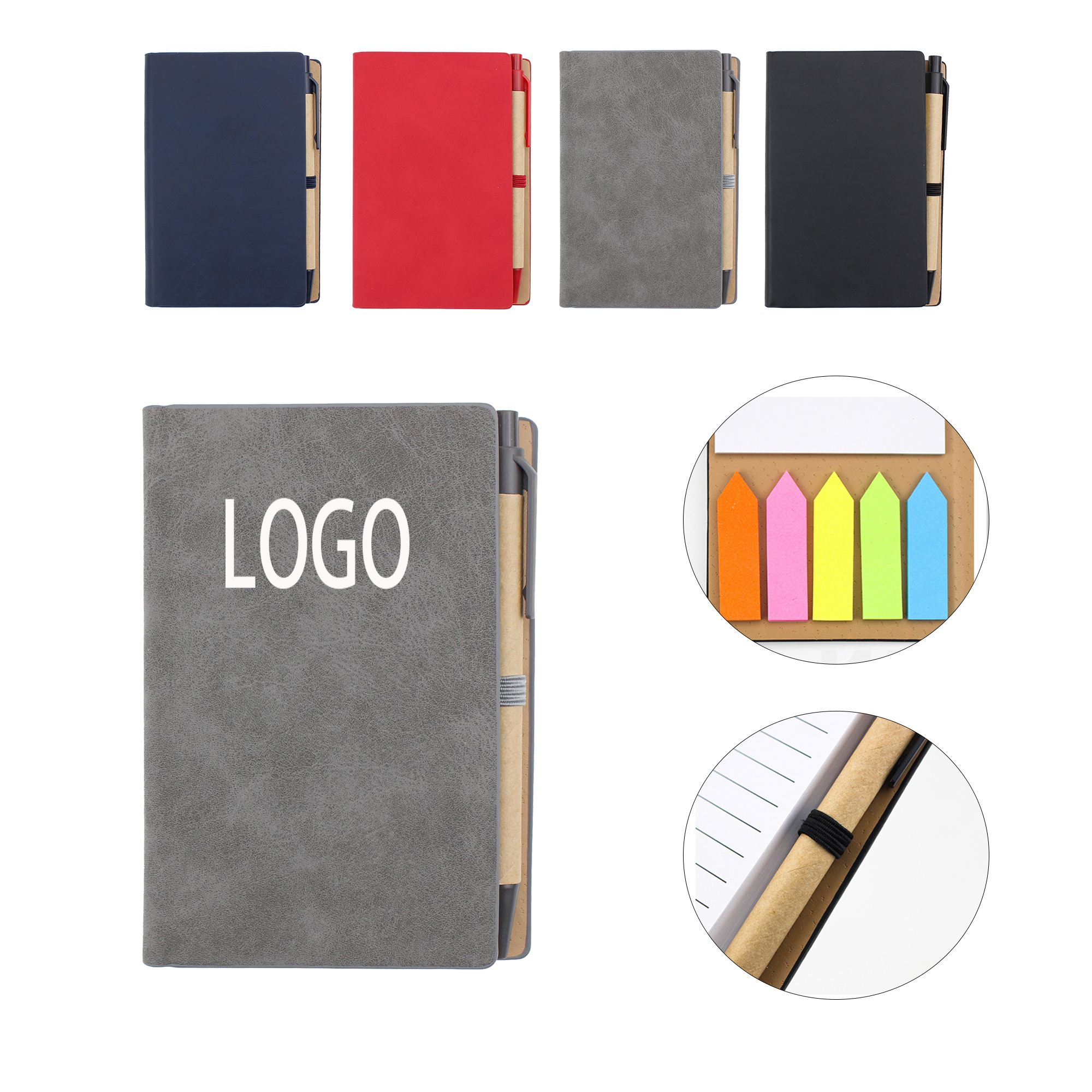 MOQ:10pcs PU Leather Journal For Office 1