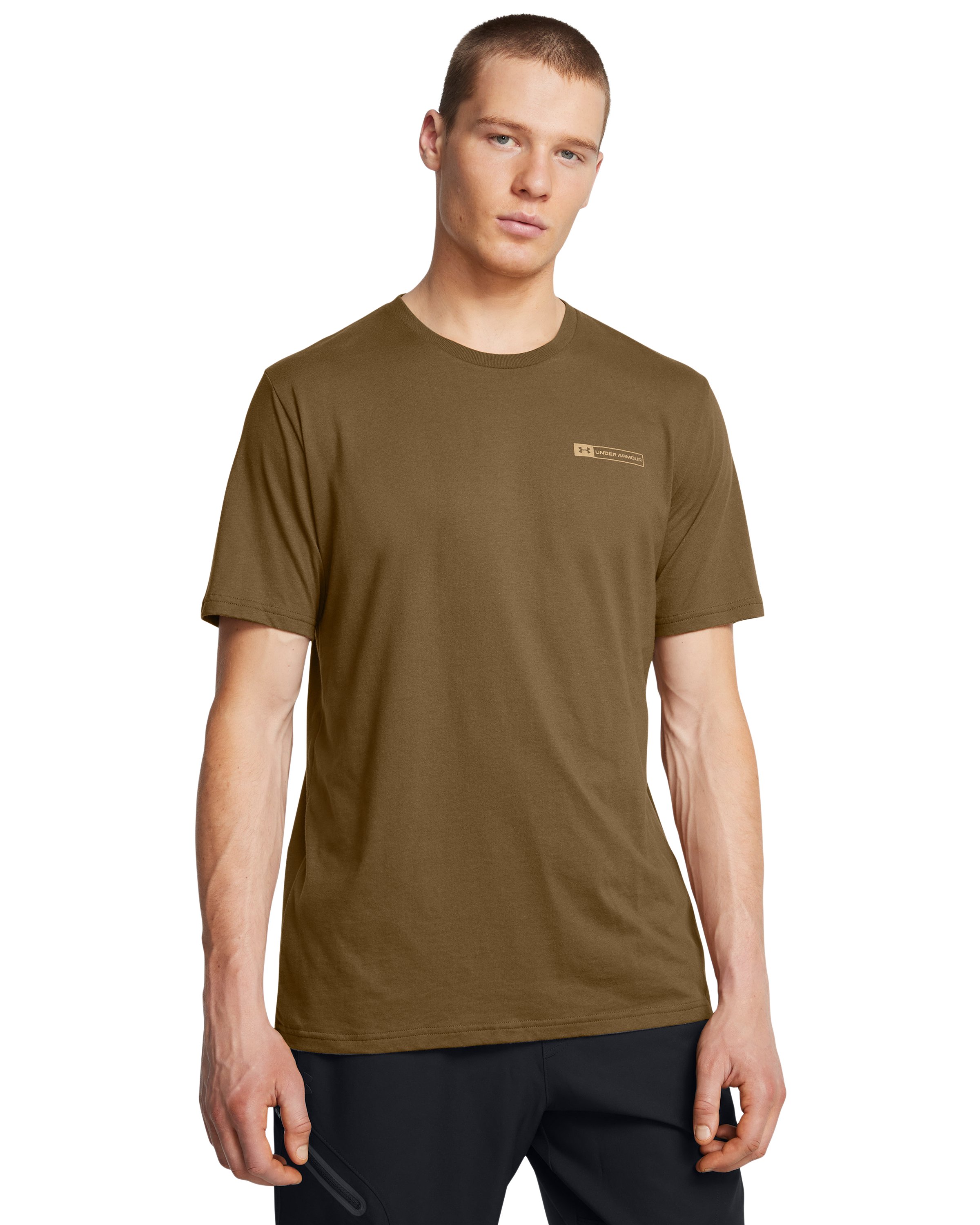 UA Core Branded Tonal Men's Short Sleeve 3
