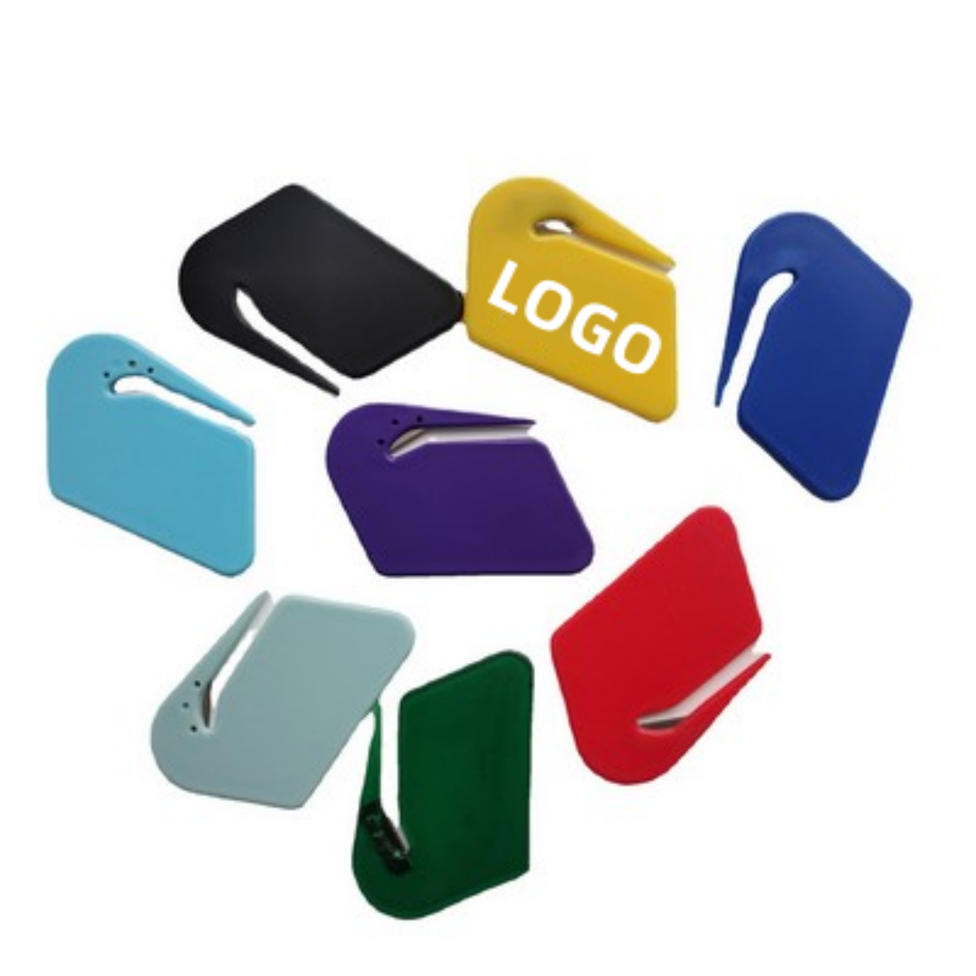 Plastic Rectangle Letter Opener 2
