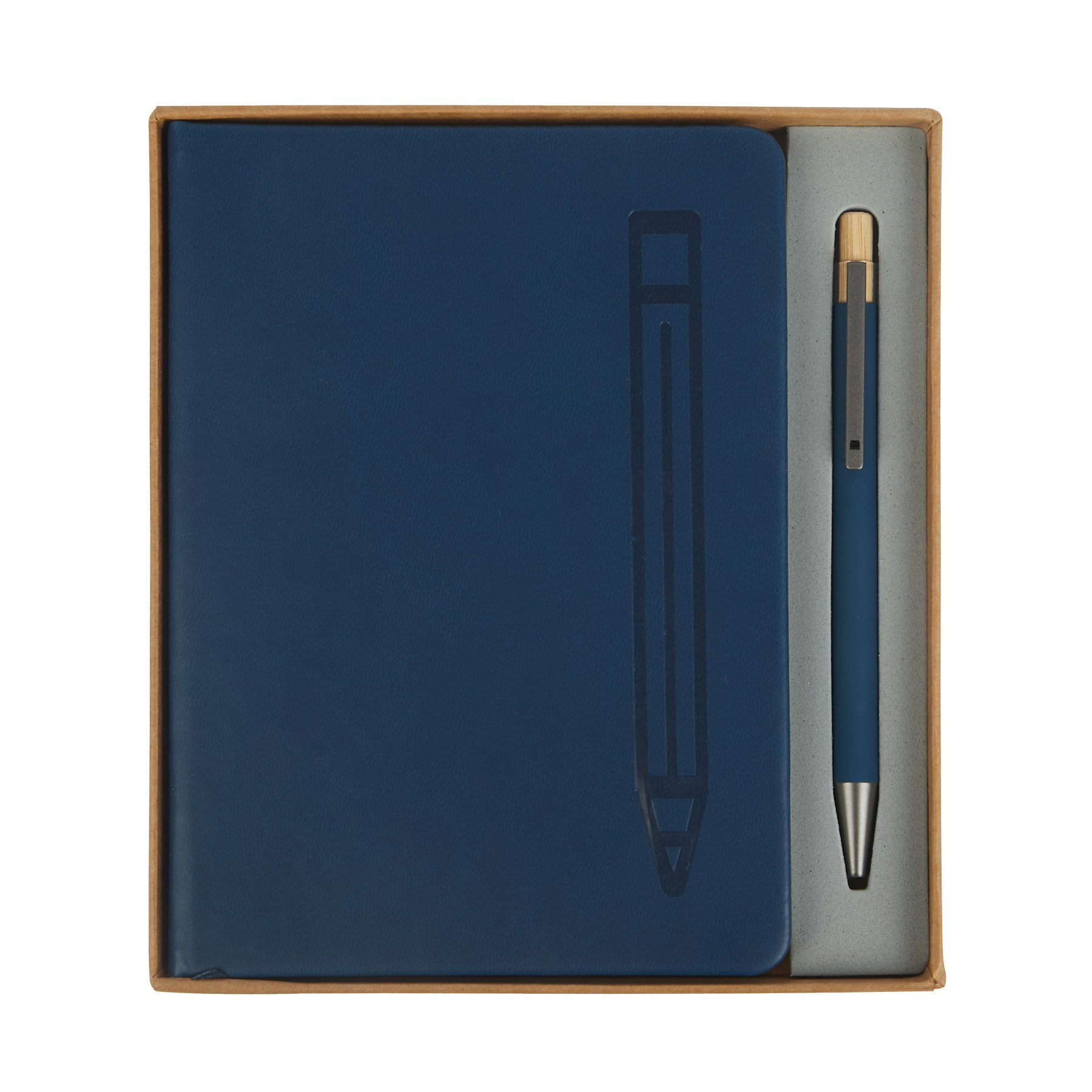 Manhattan II Gift Set w/ Magnetic Journal & Recycled Pen 80