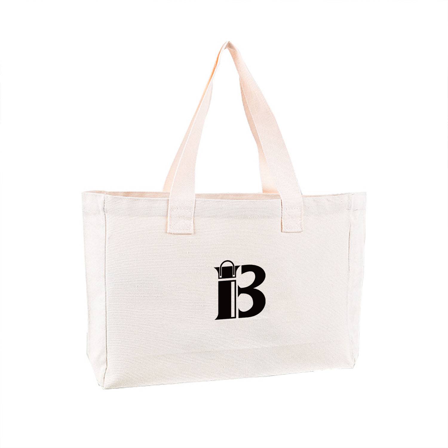 Canvas Literature and art large tote bag for women, custom tote bag with logo imprint 2
