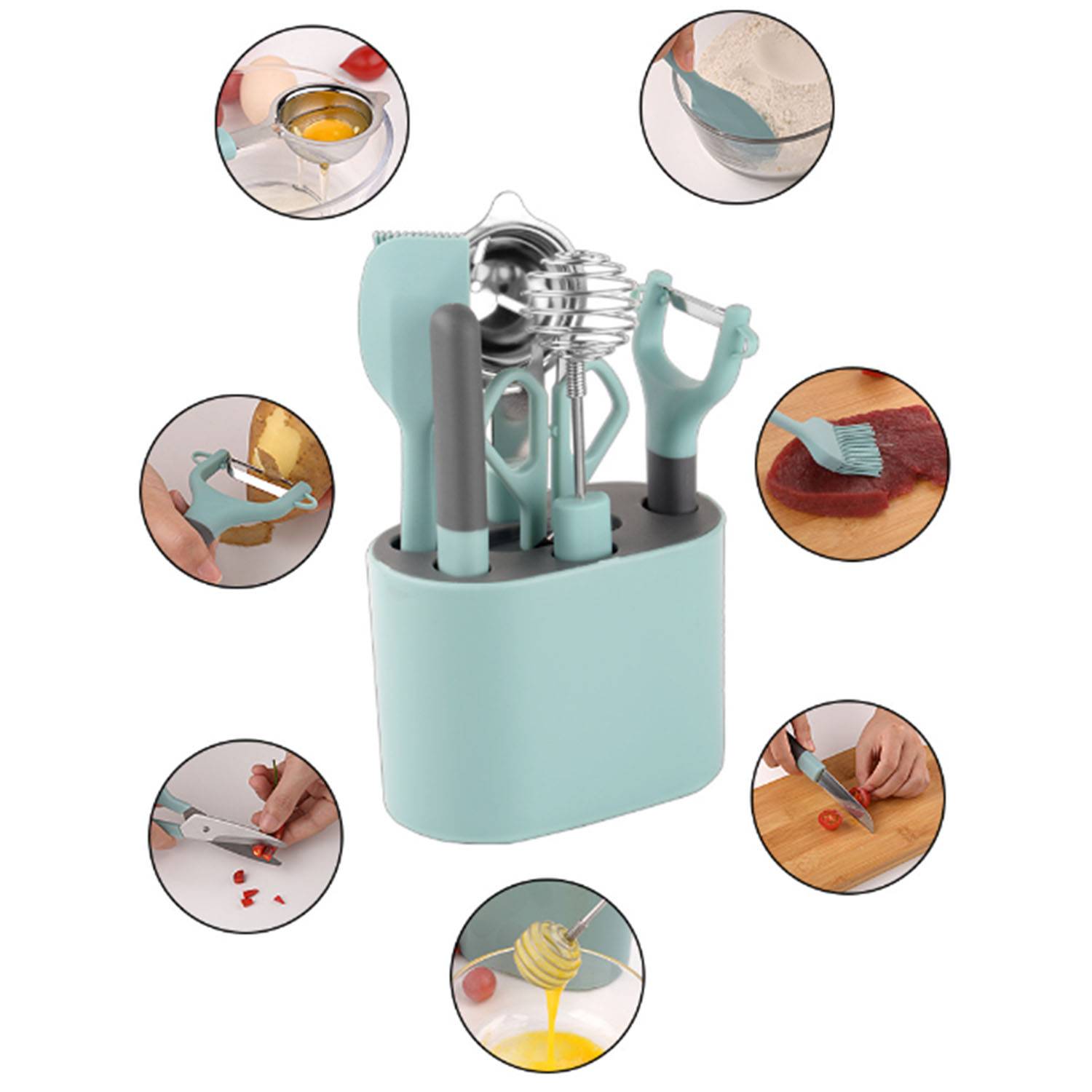 8Pcs Cooking Utensils Set 5