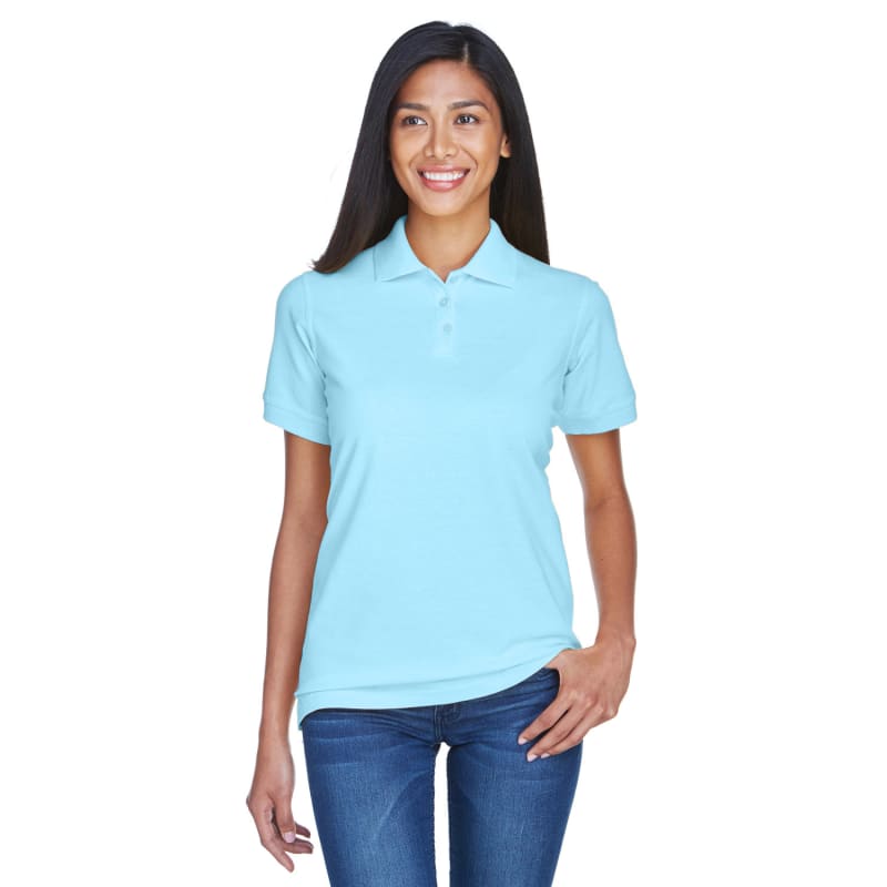 UltraClub Ladies' Classic Piqué Polo 43