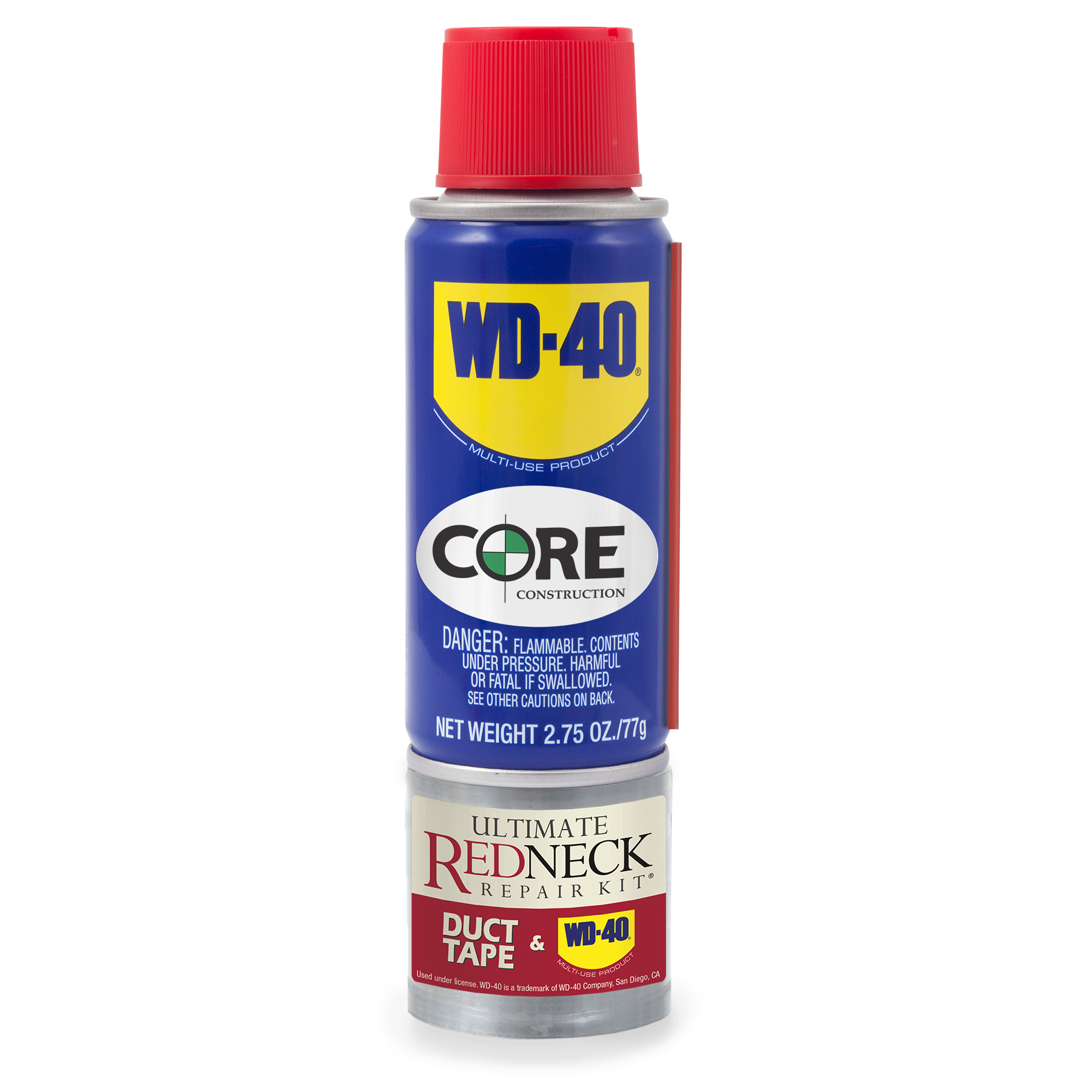Ultimate Redneck Repair Kit, WD-40 2.75 oz Handy Can and 6 yards of Duct Tape 1