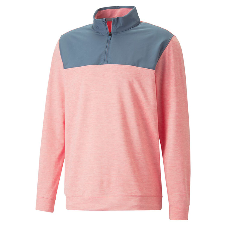 Puma Cloudspun Colorblock 1/4 Zip 6