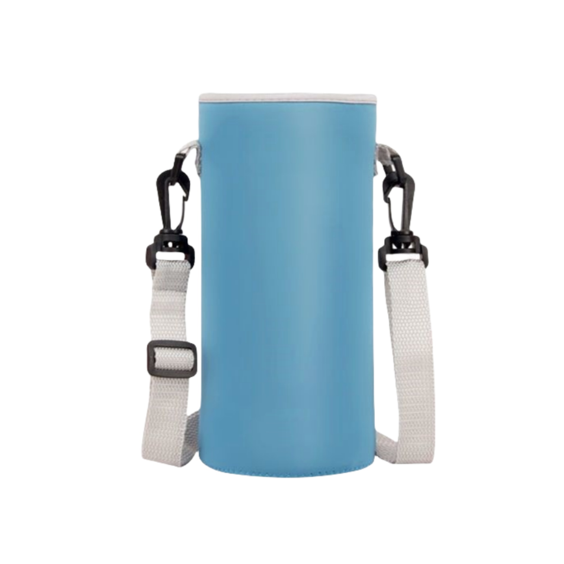 Neoprene Water Bottle Sleeve with Shoulder Strap, custom koozie with logo imprint 7