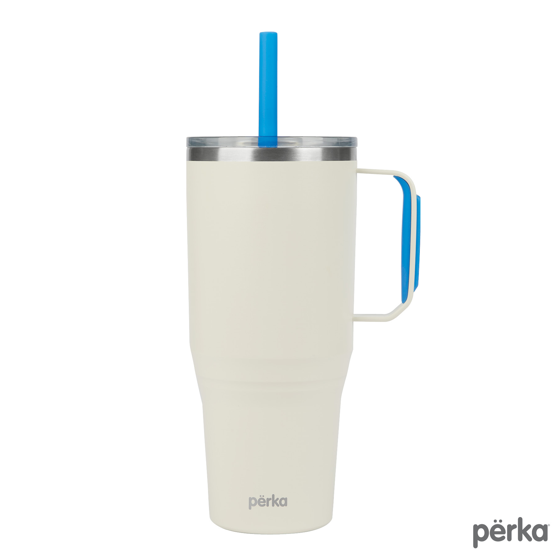 Perka® Portofino 36 oz. Double Wall Recycled Stainless Steel Travel Mug 34