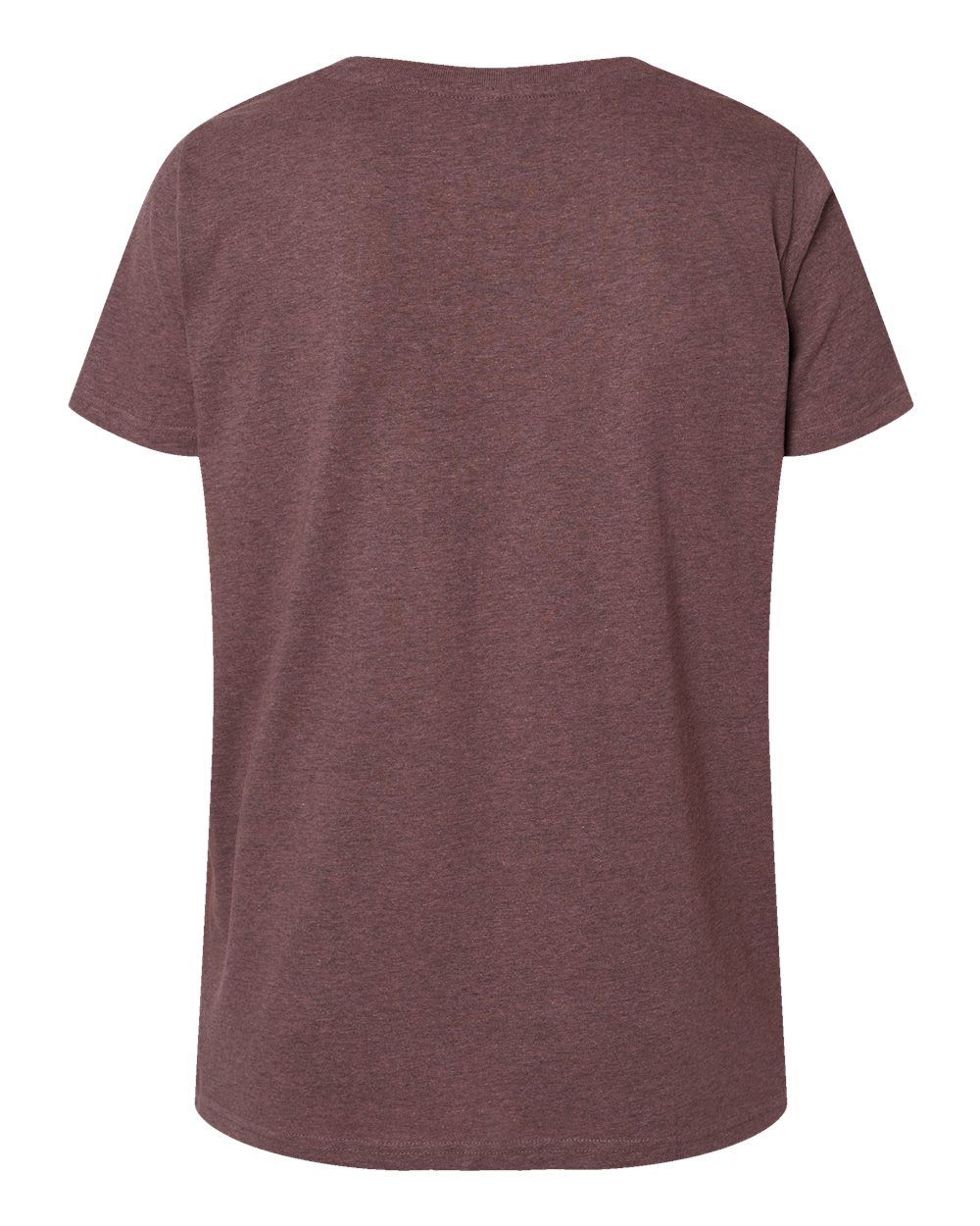 Women's Curvy Collection Fine Jersey V-Neck Tee - 3817 70