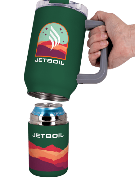 Key West 22 oz SS Travel Mug w/Can Cooler 123