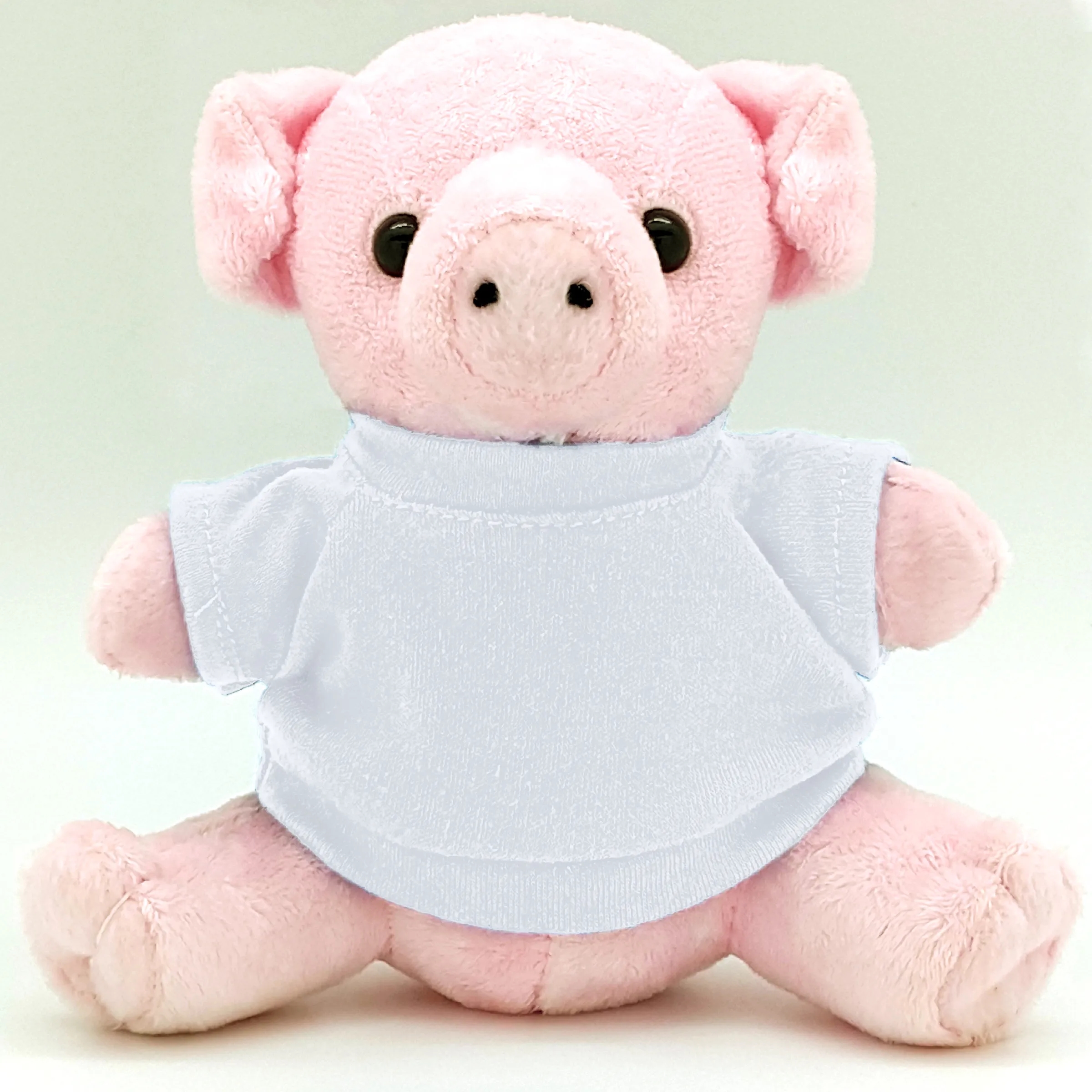 6" Beanie Pig with Embroidered Eyes 11