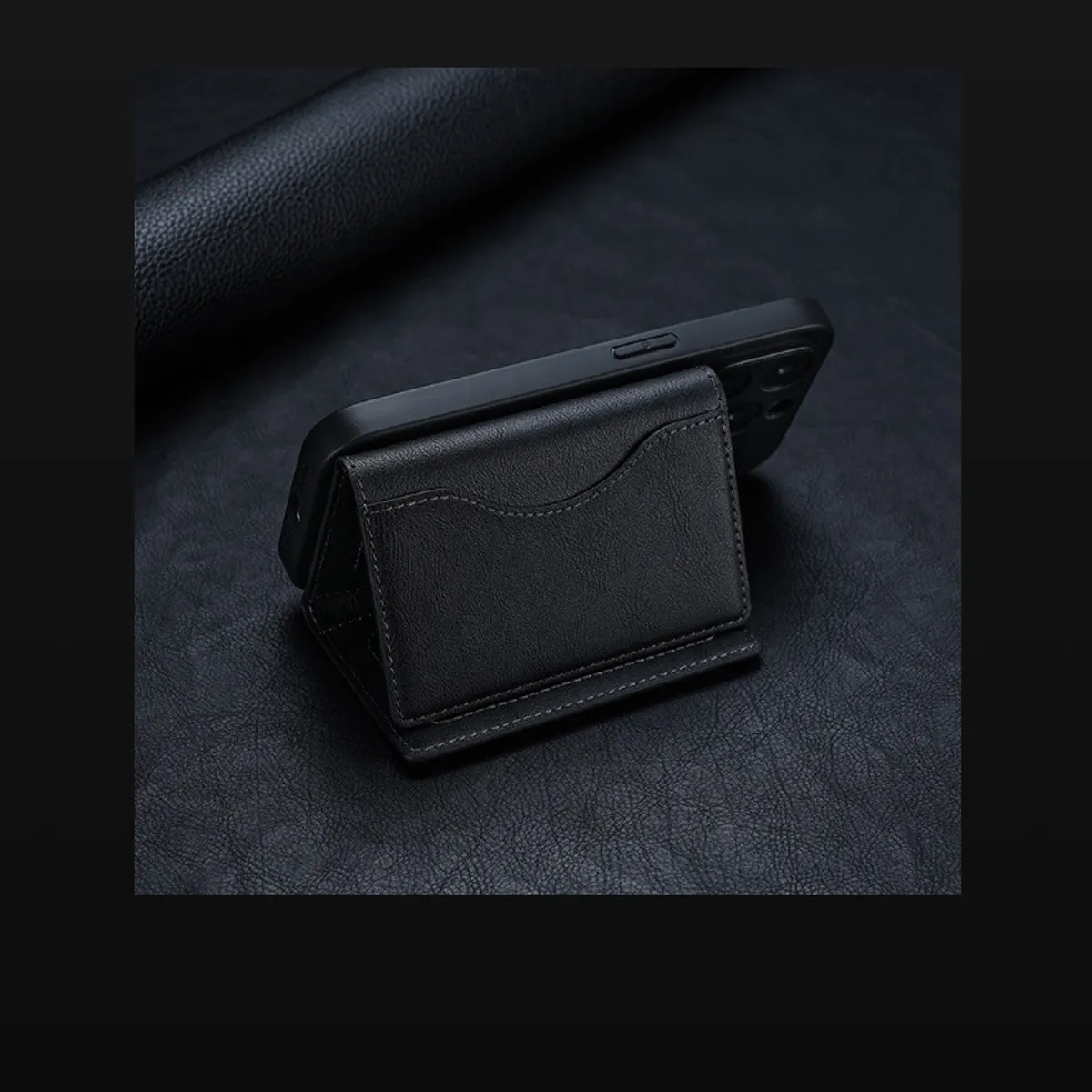Cell IPhone LeatherUpgraded Magsafe Magnetic Wallet 1