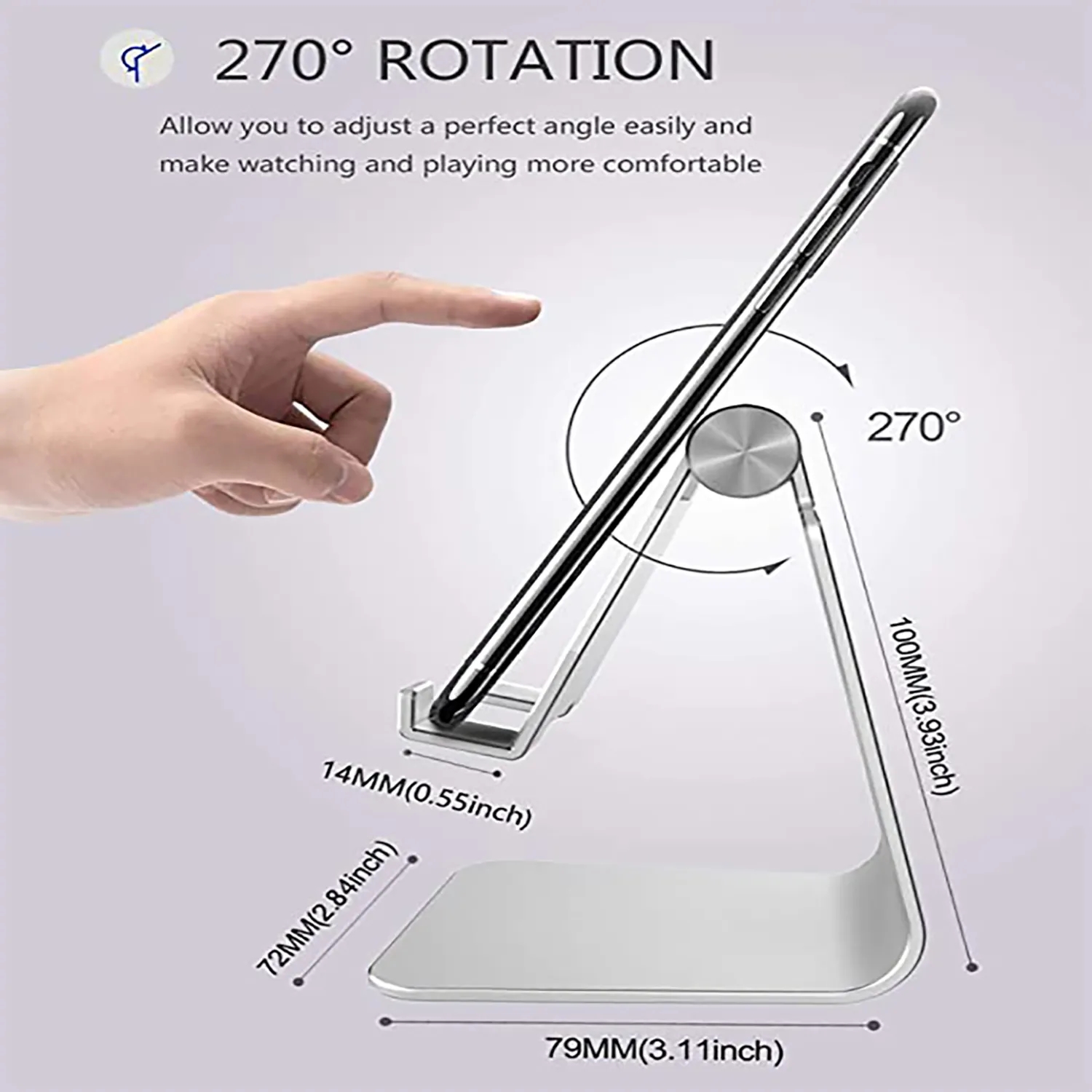 Aluminum Alloy Cellphone Stand Holder 6