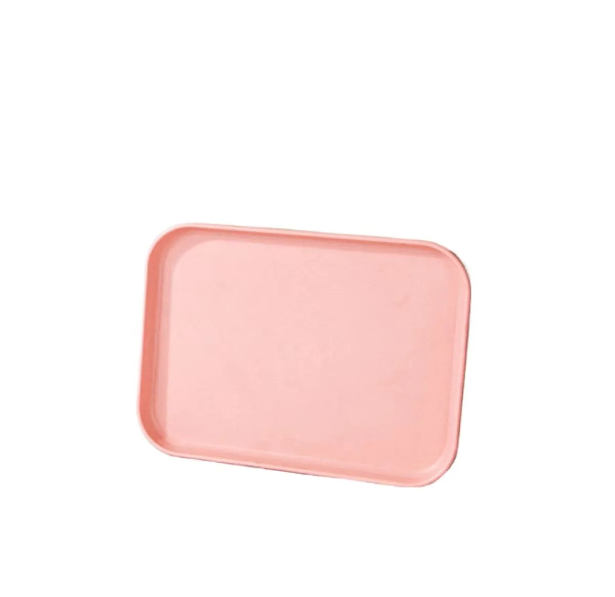Fast Food Wheat Straw Rectangular Serving Tray 8