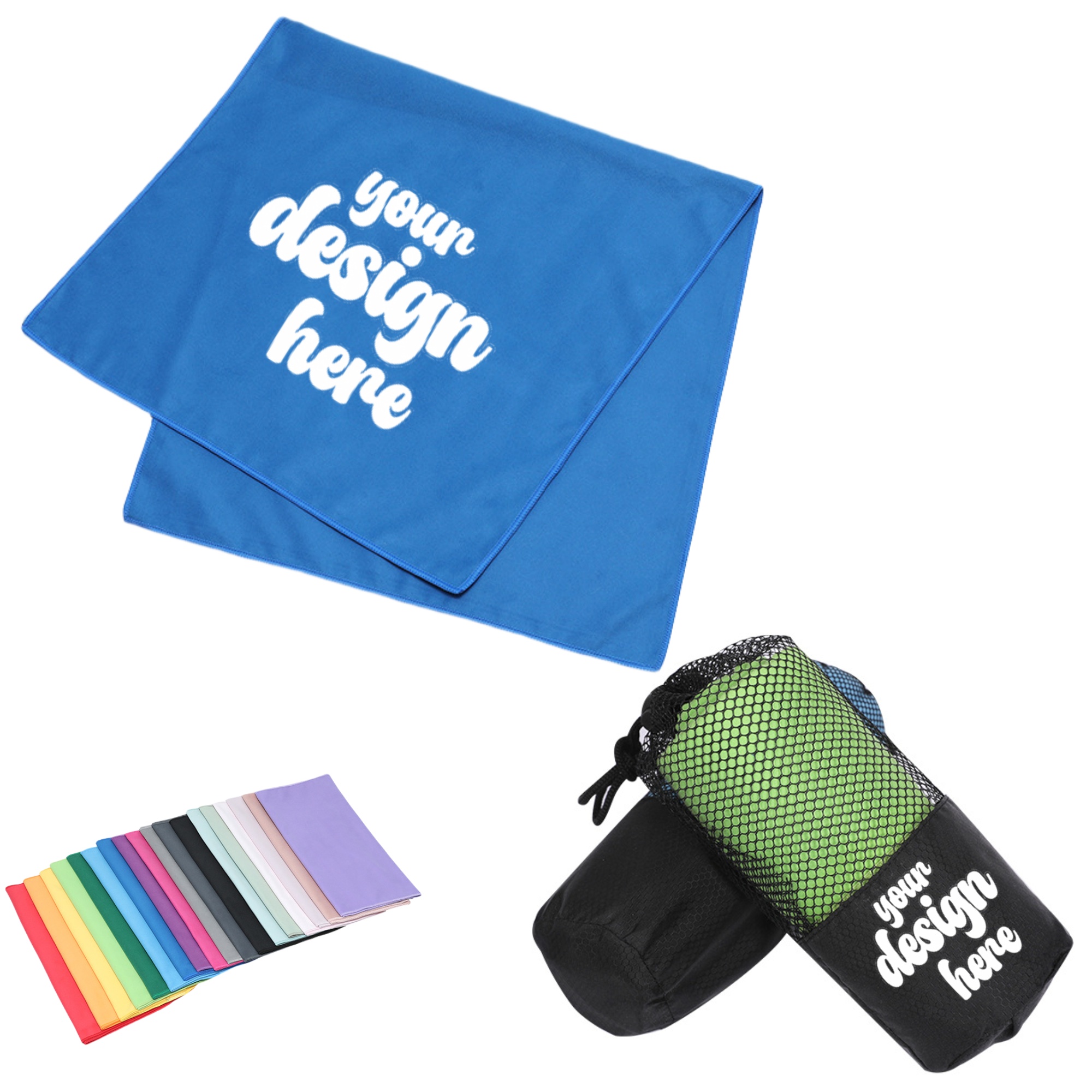 Microfiber Travel Sports Towel Quick Dry 2