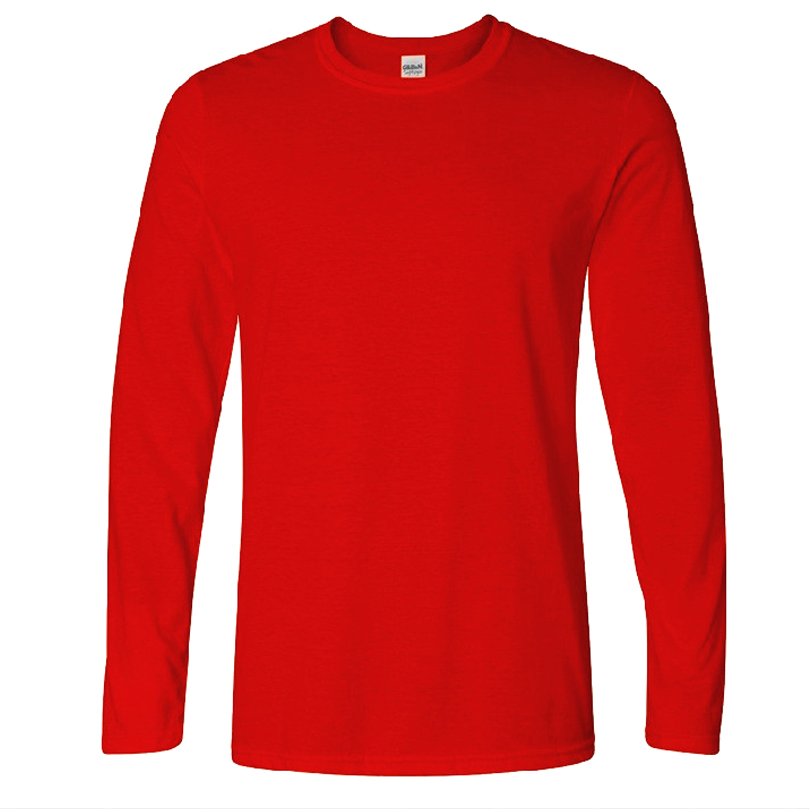 Men's Plain Long Sleeve Shirt 1