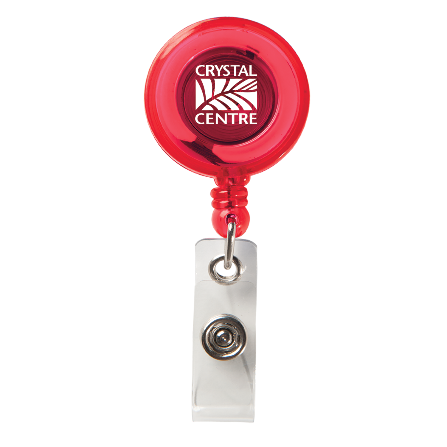 Round Badge Reel w/Alligator Clip 8