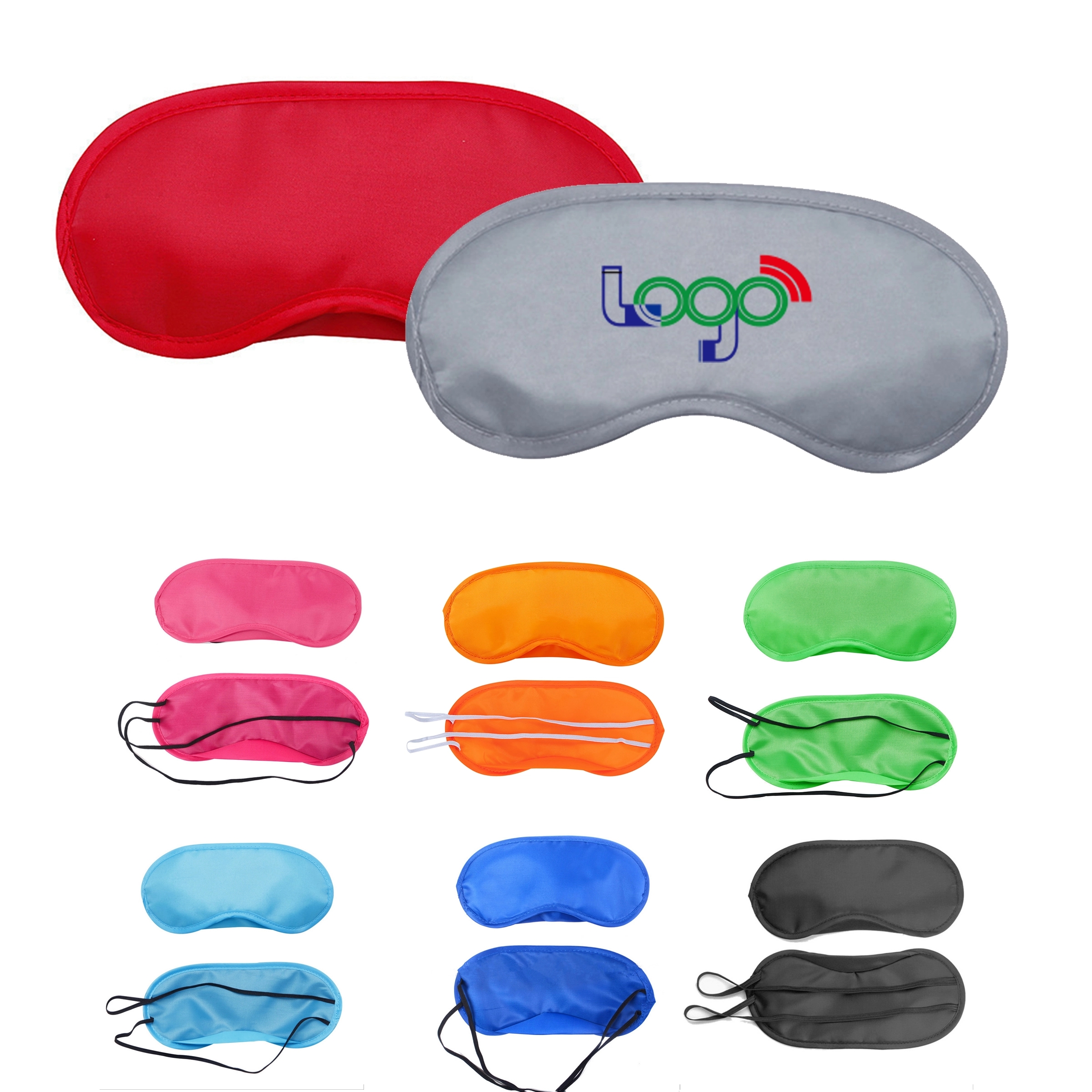 Printed Polyester Sleep Eye Mask 1