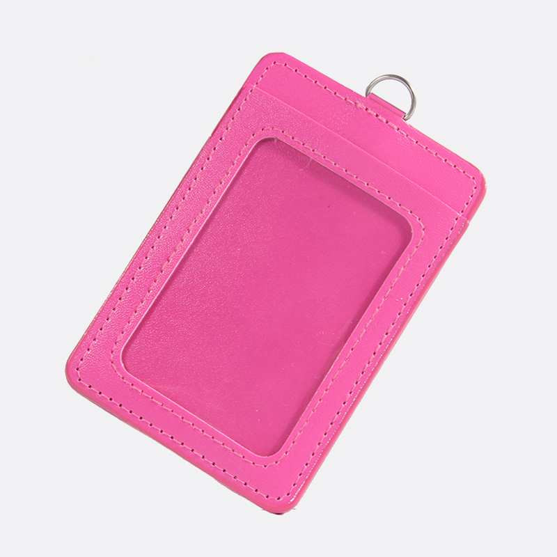 PU Leather ID Badge Holder 3