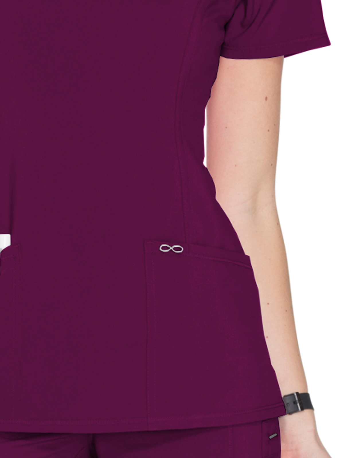 Infinity - Women's 3-Pocket Round Neck Top 39